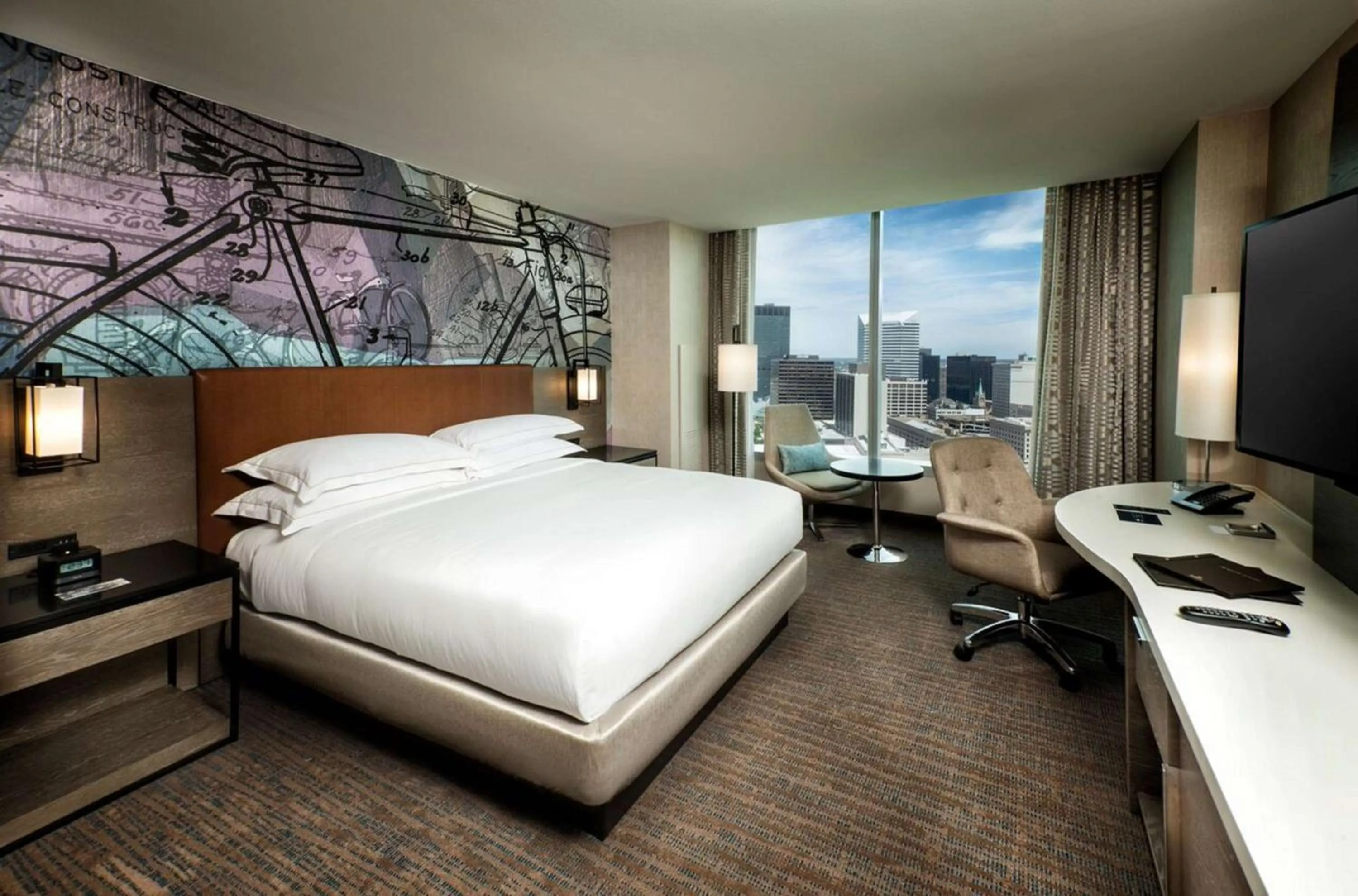 King Room - Disability Access in Hilton Cleveland Downtown