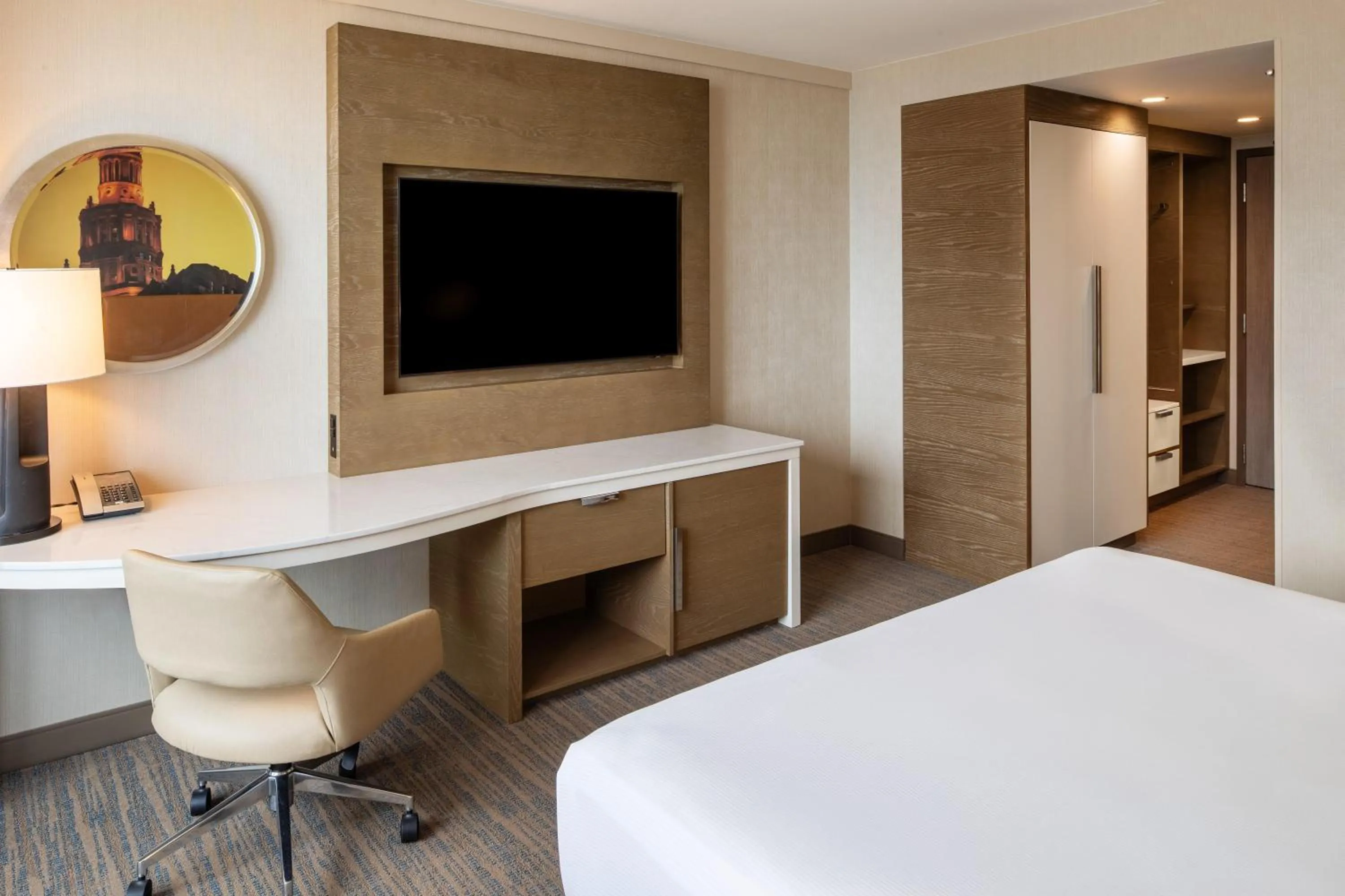 King Room in Hilton Cleveland Downtown