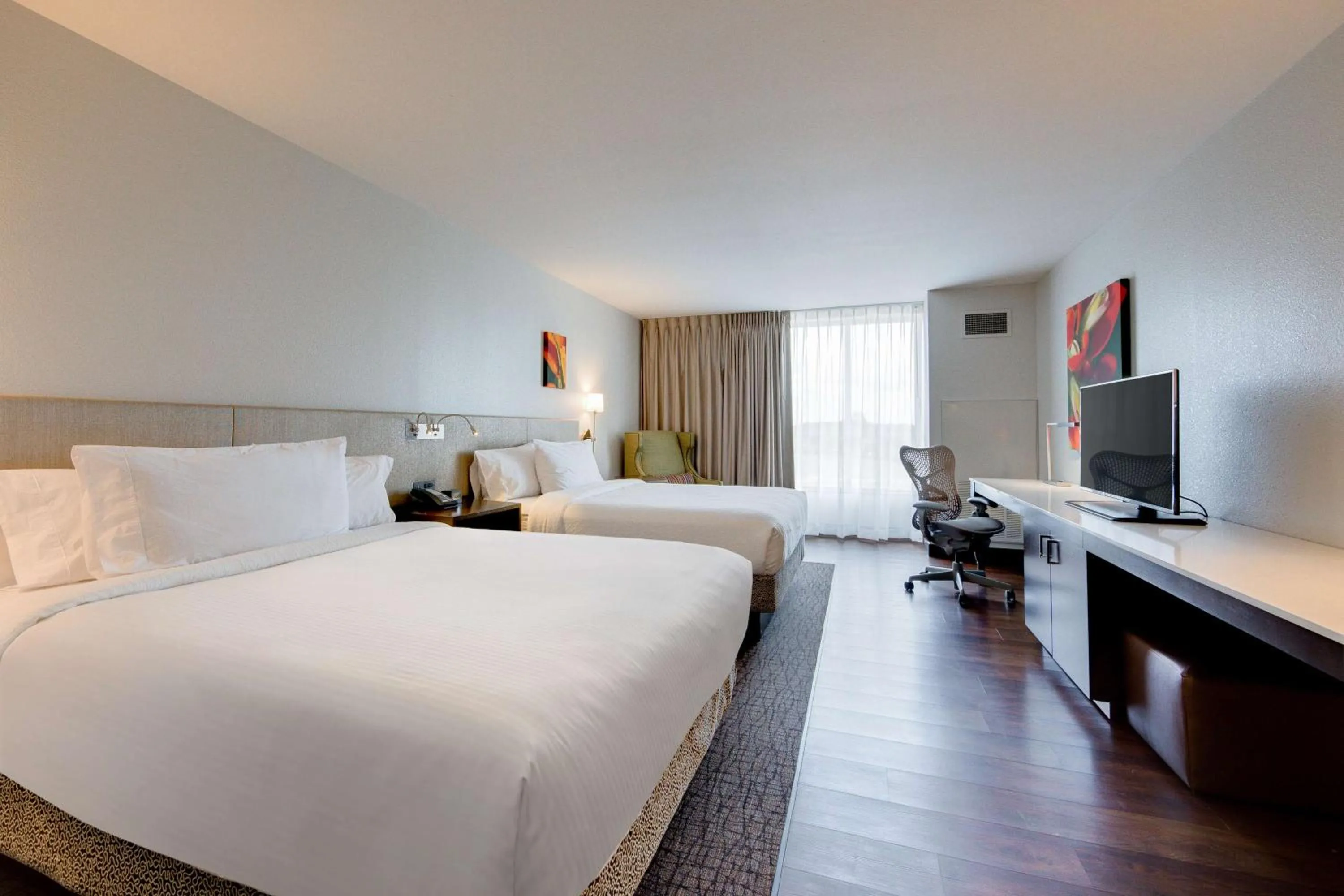 Queen Room with Two Queen Beds - Mobility Access in Hilton Garden Inn North Houston Spring