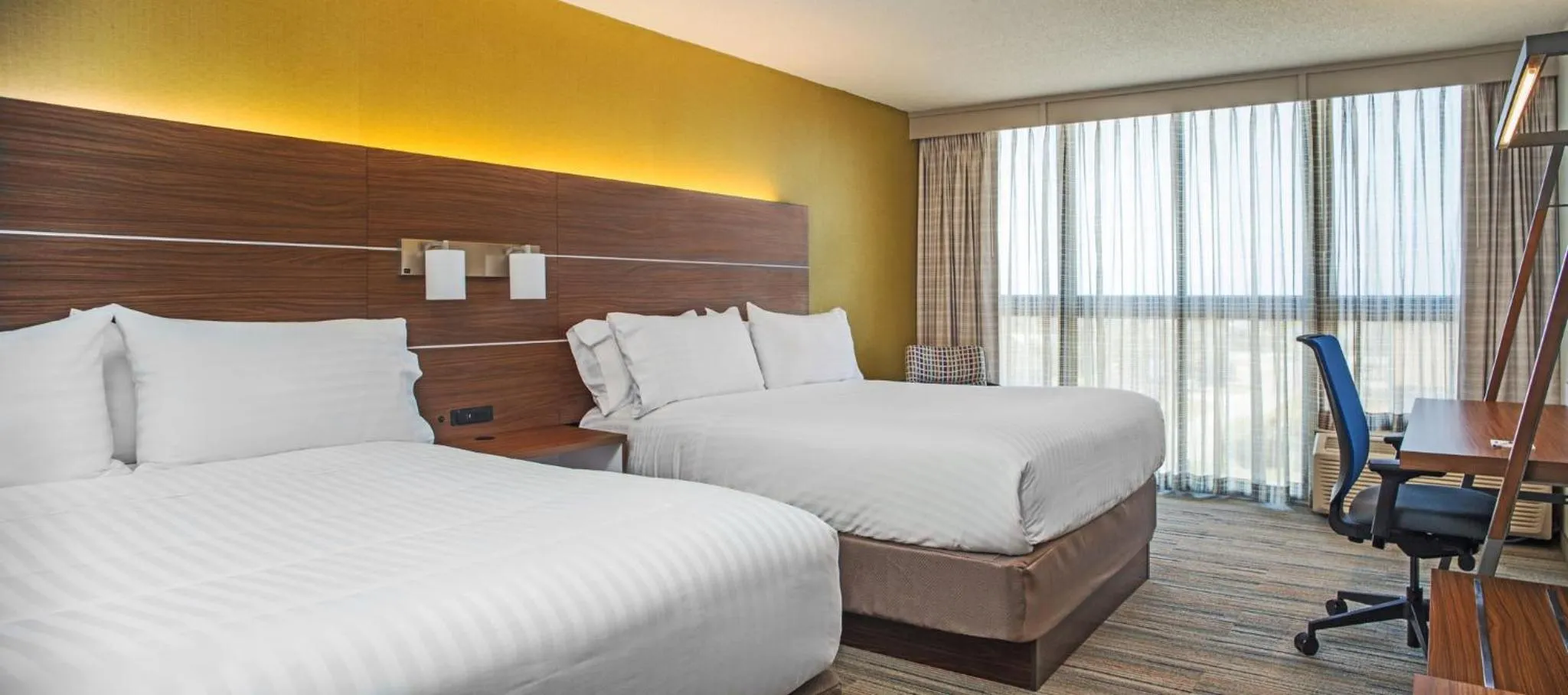 Queen Room with Two Queen Beds - City View in Holiday Inn Express Nags Head Oceanfront by IHG