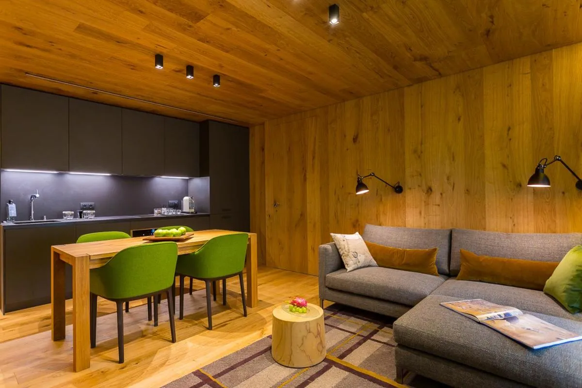 Residence with Mountain View in Sport Hotel Hermitage & Spa