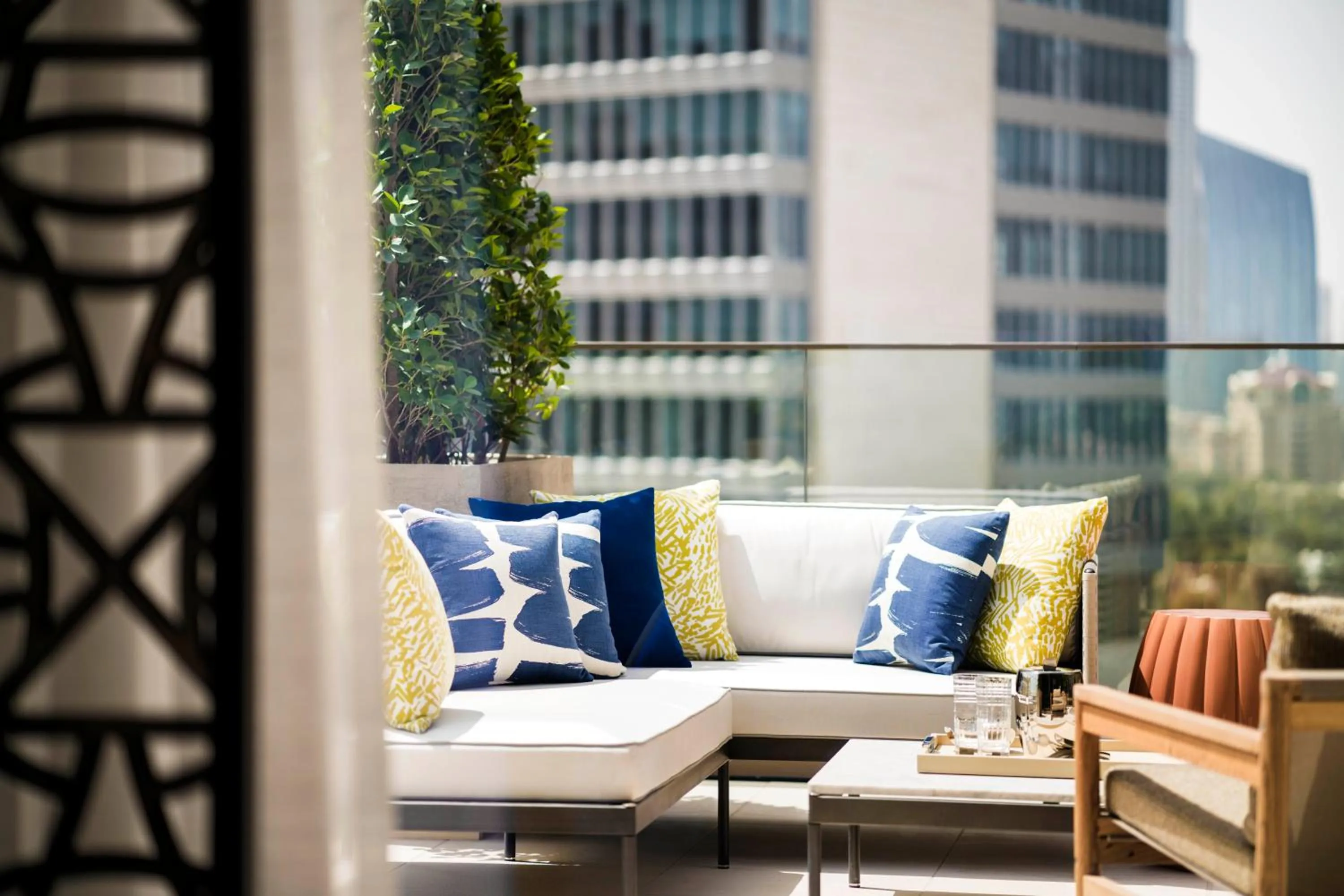 Terrace One Bedroom King Suite in Four Seasons Hotel Dubai International Financial Centre