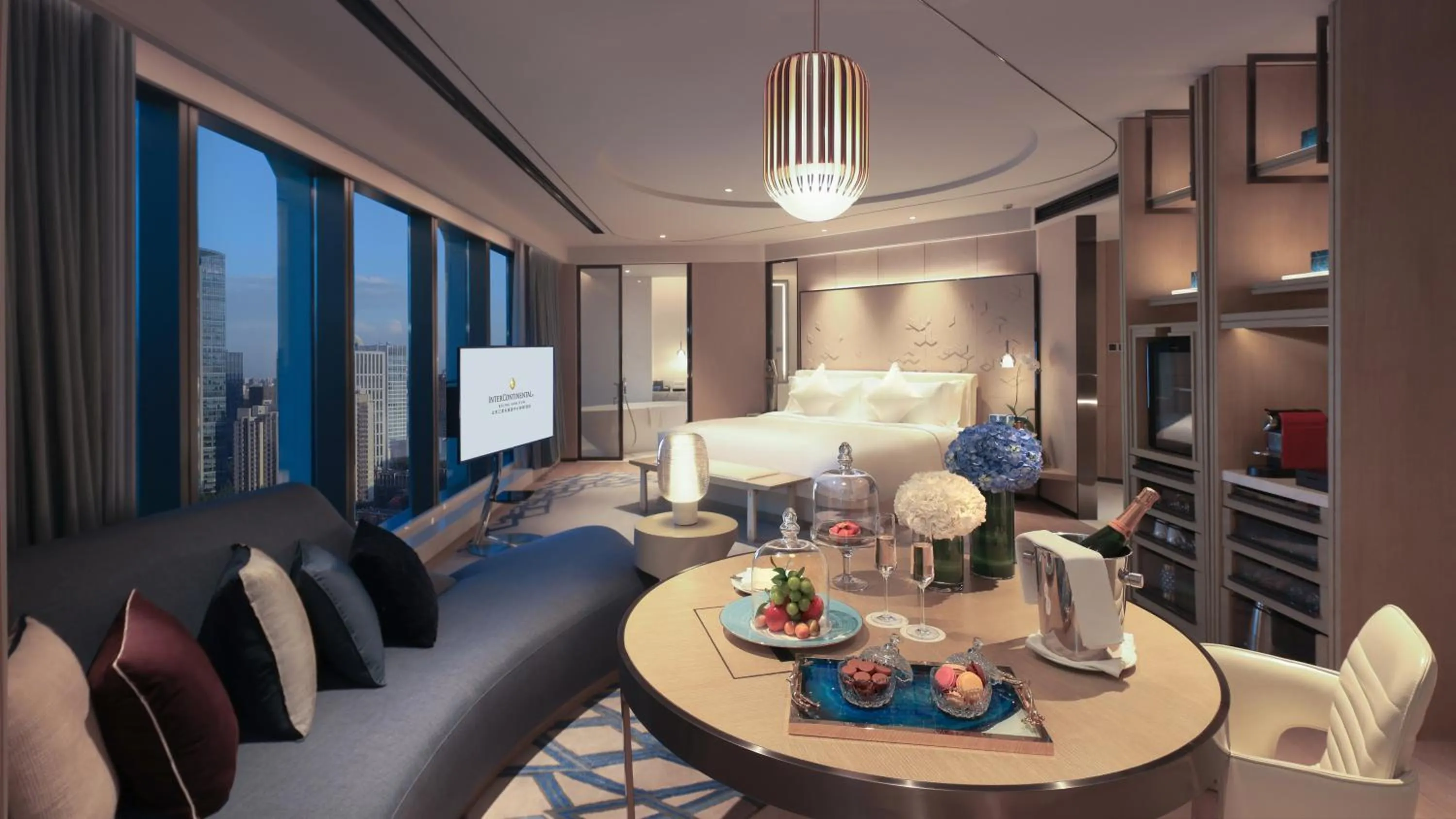 Junior King Suite with City View in InterContinental Beijing Sanlitun by IHG