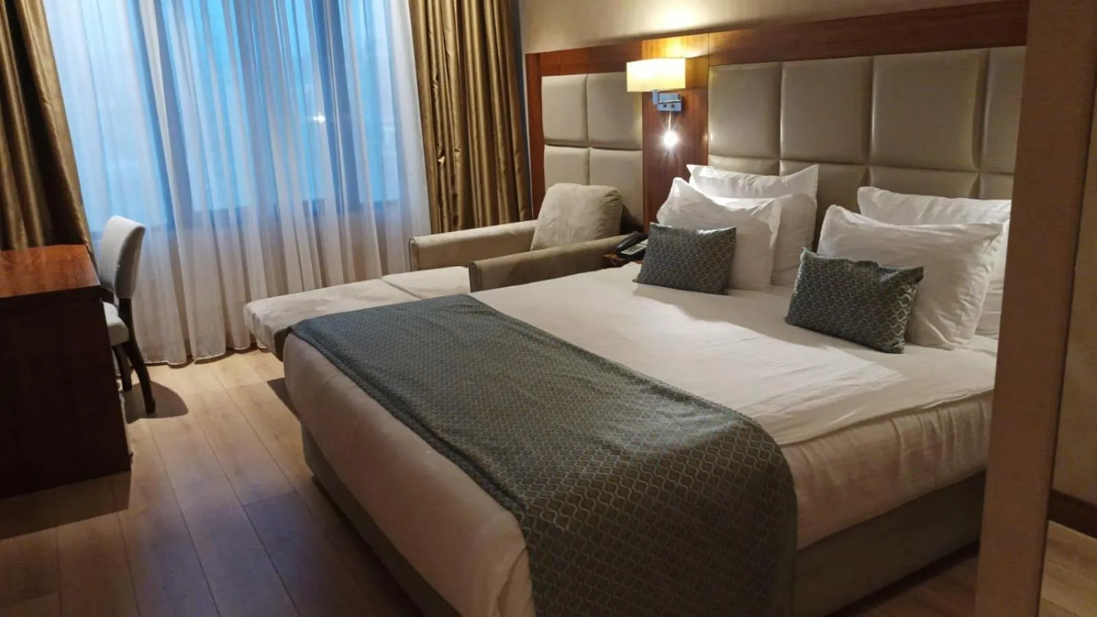 Standard Room with One Double Bed and One Single Bed - Non-Smoking in Clarion Hotel Istanbul Mahmutbey