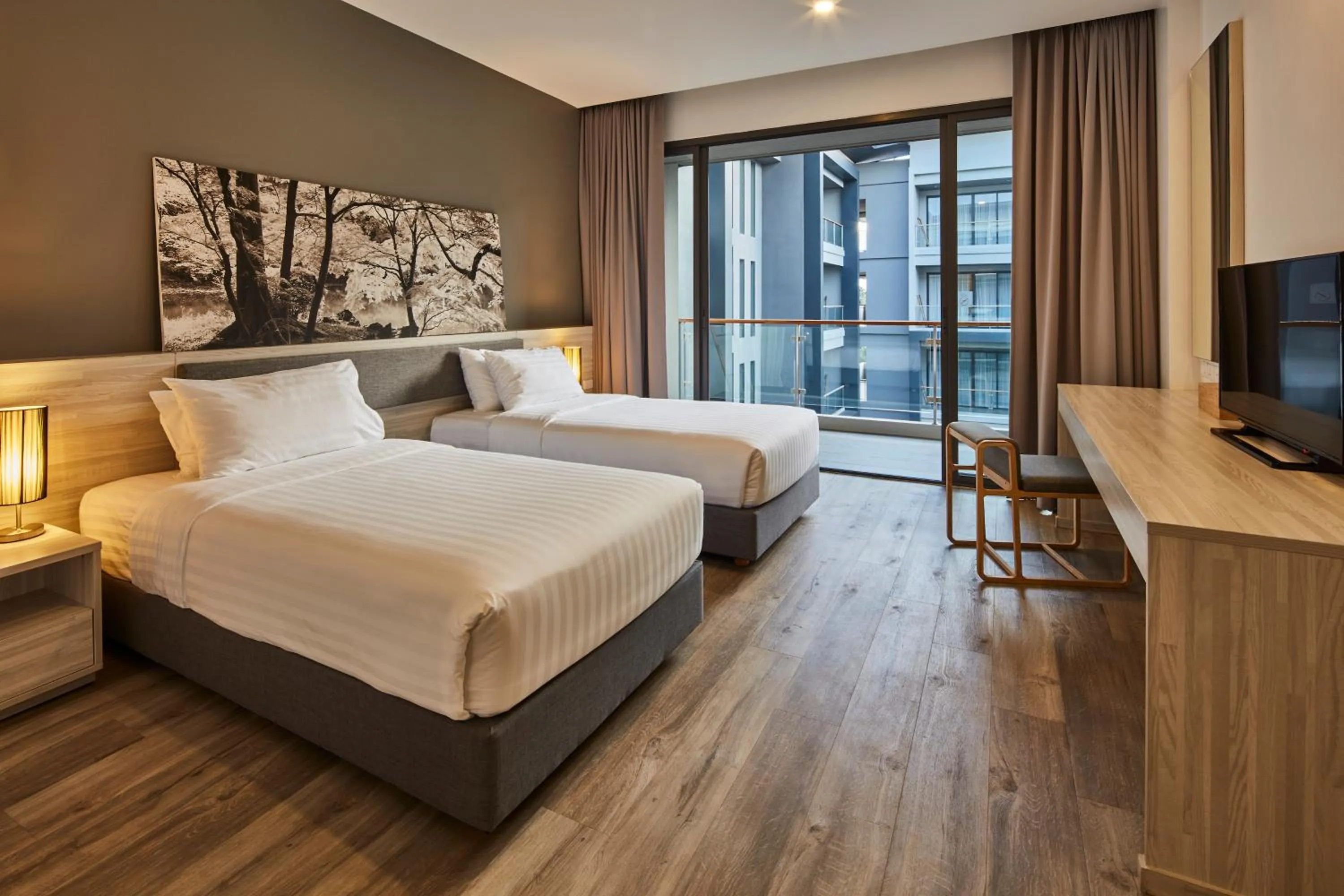 Budget Double Room in Serenity Hotel and Spa Kabinburi