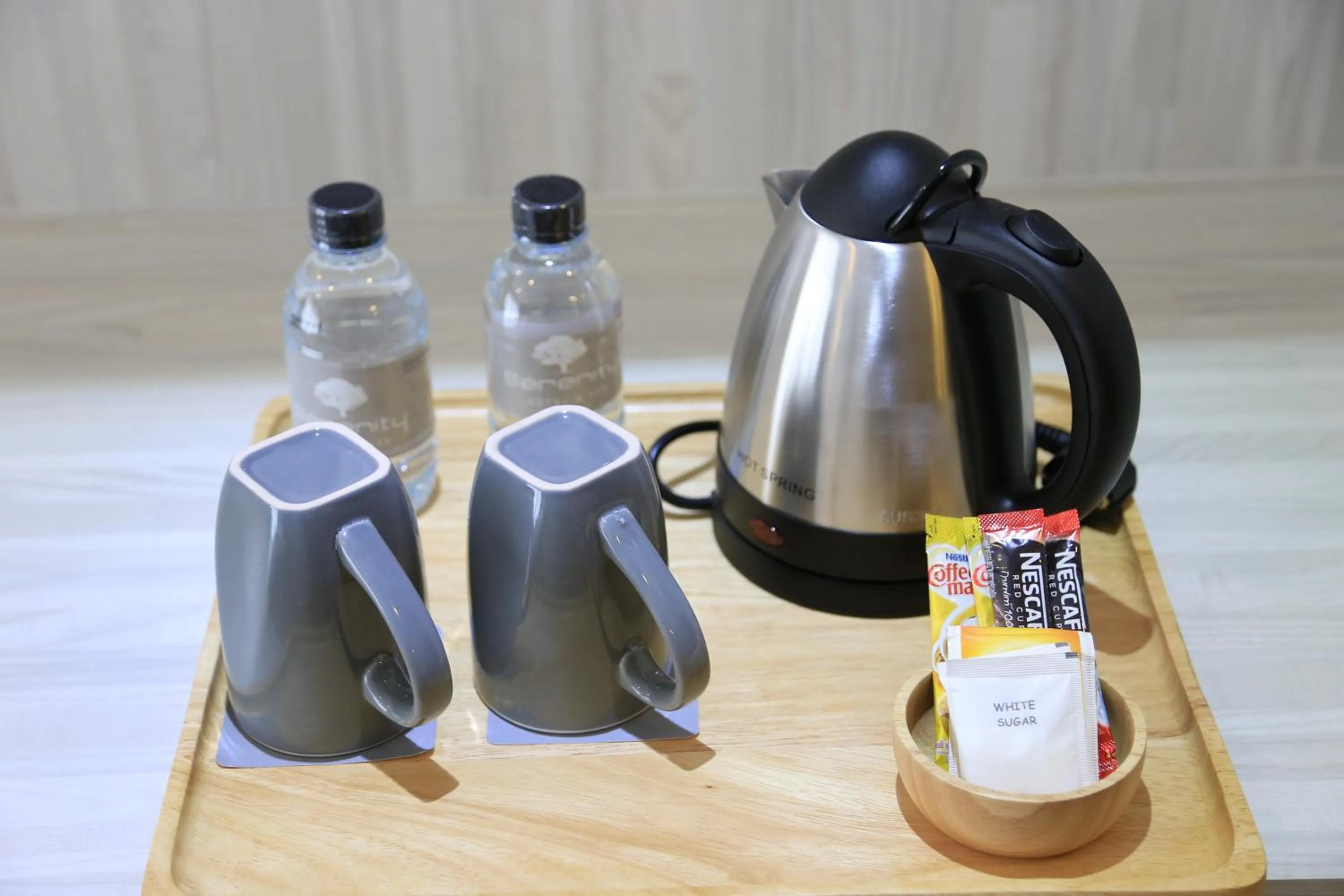 Cozy Standard Twin Garden View in Serenity Hotel and Spa Kabinburi