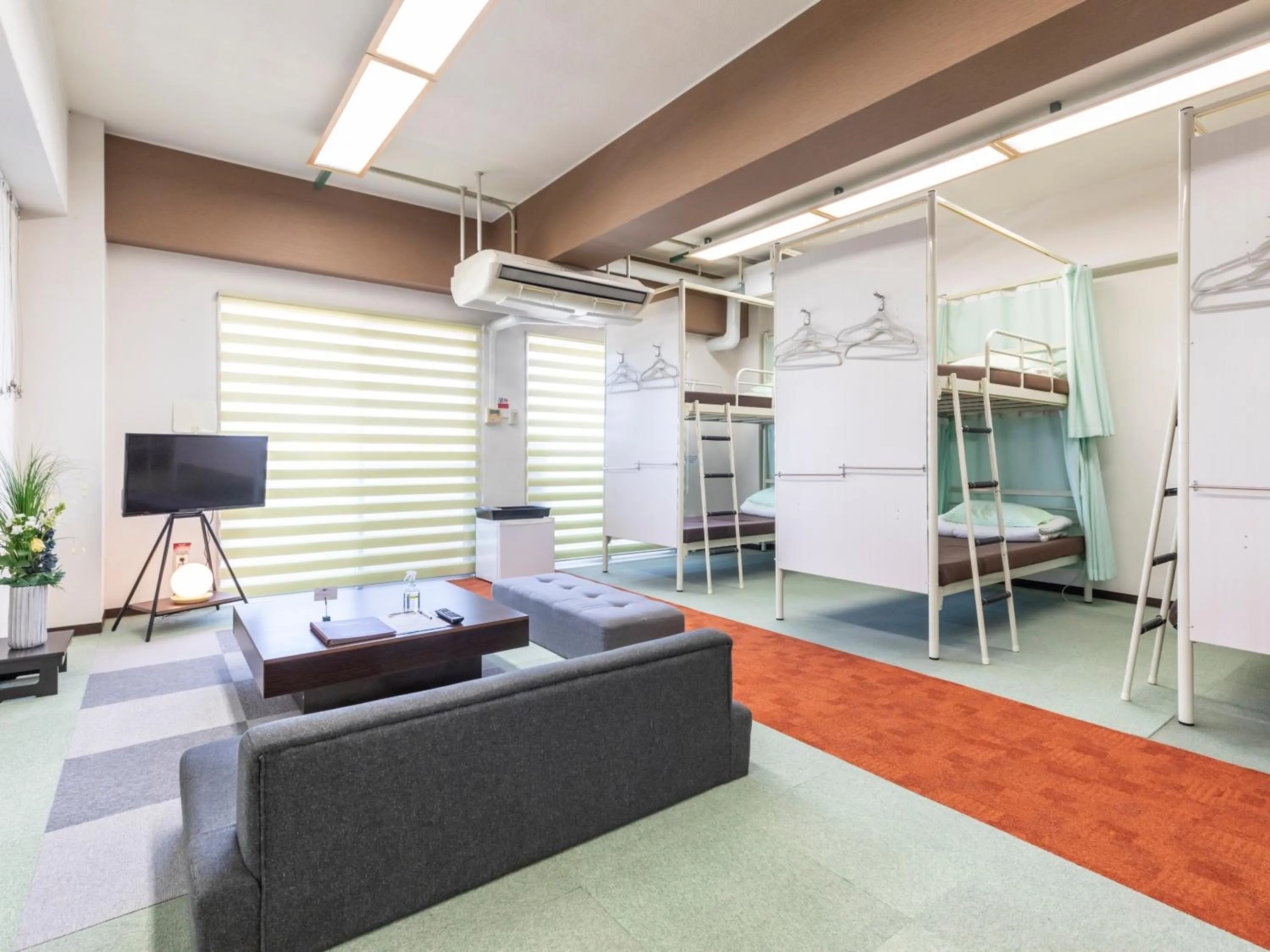 Family Room with Bunk Bed and Shared Bathroom C - single occupancy in Omotenashi Hostel Miyajima