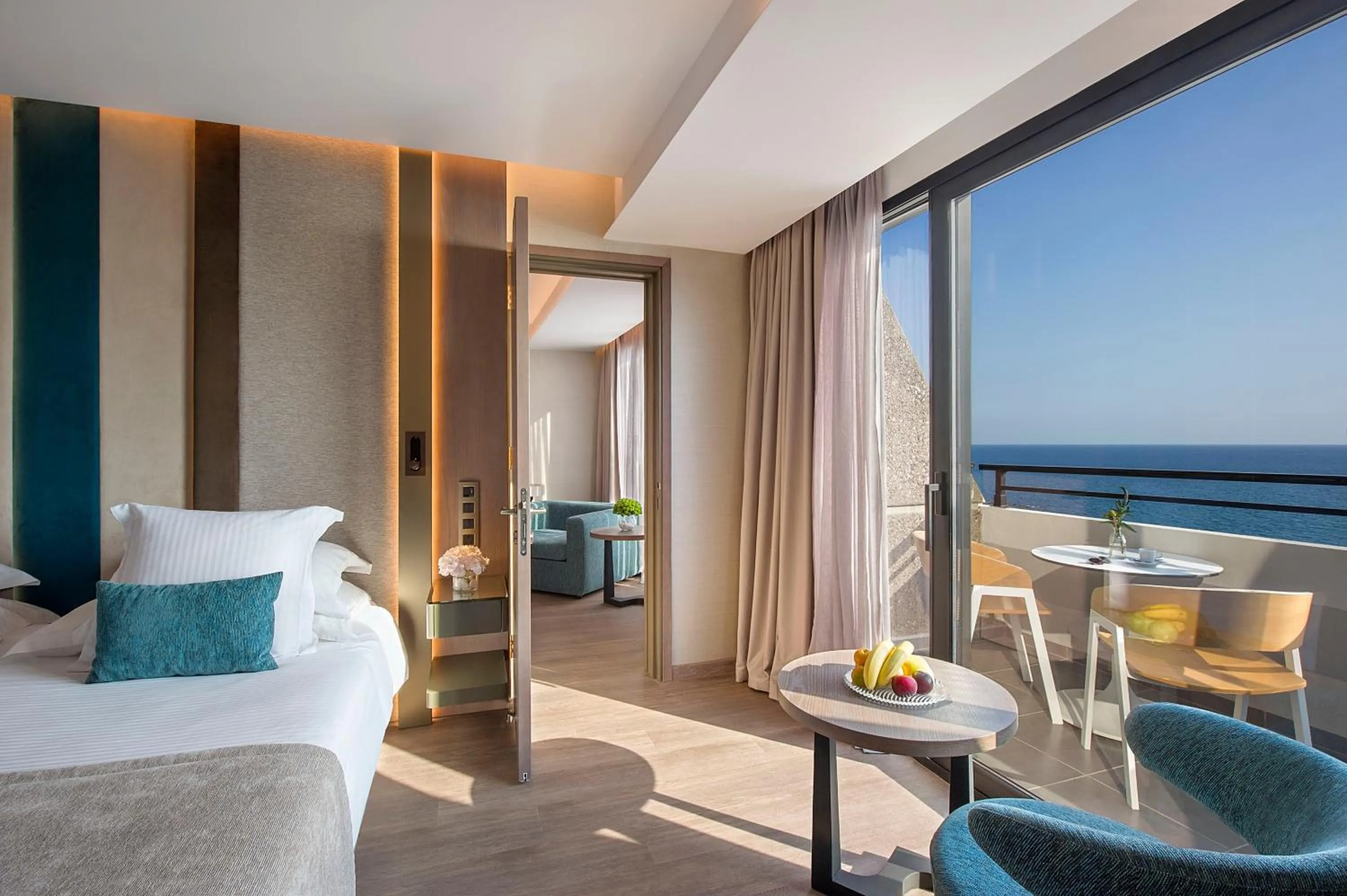 Family Room Plus with Sea View (2 Adults + 3 Children) in Amathus Beach Hotel Limassol