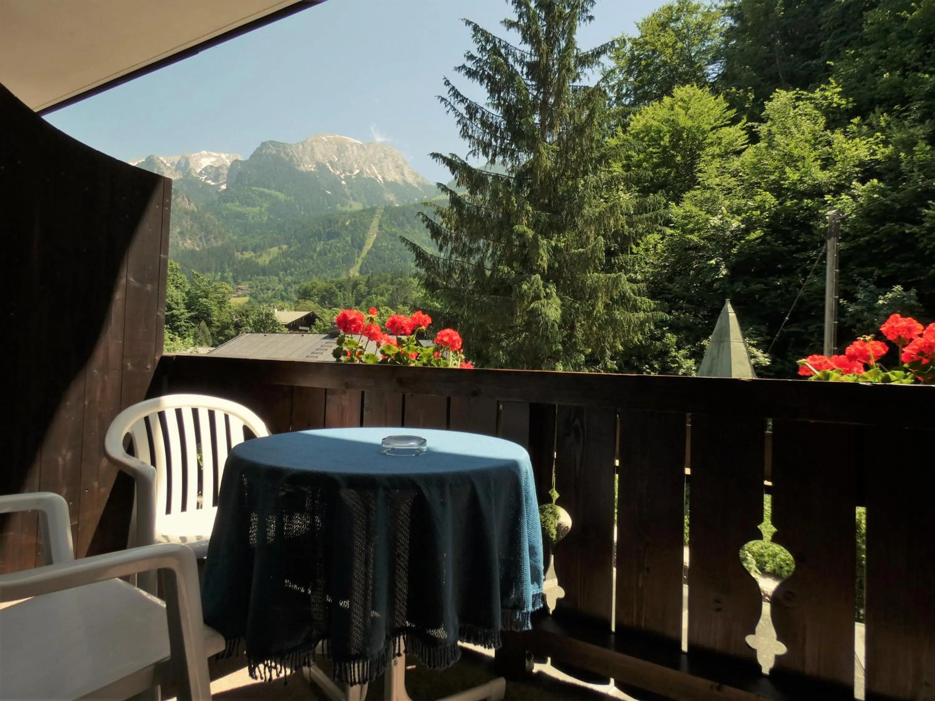 Double Room with Balcony and Mountain View - single occupancy in Hotel Königsseer Hof