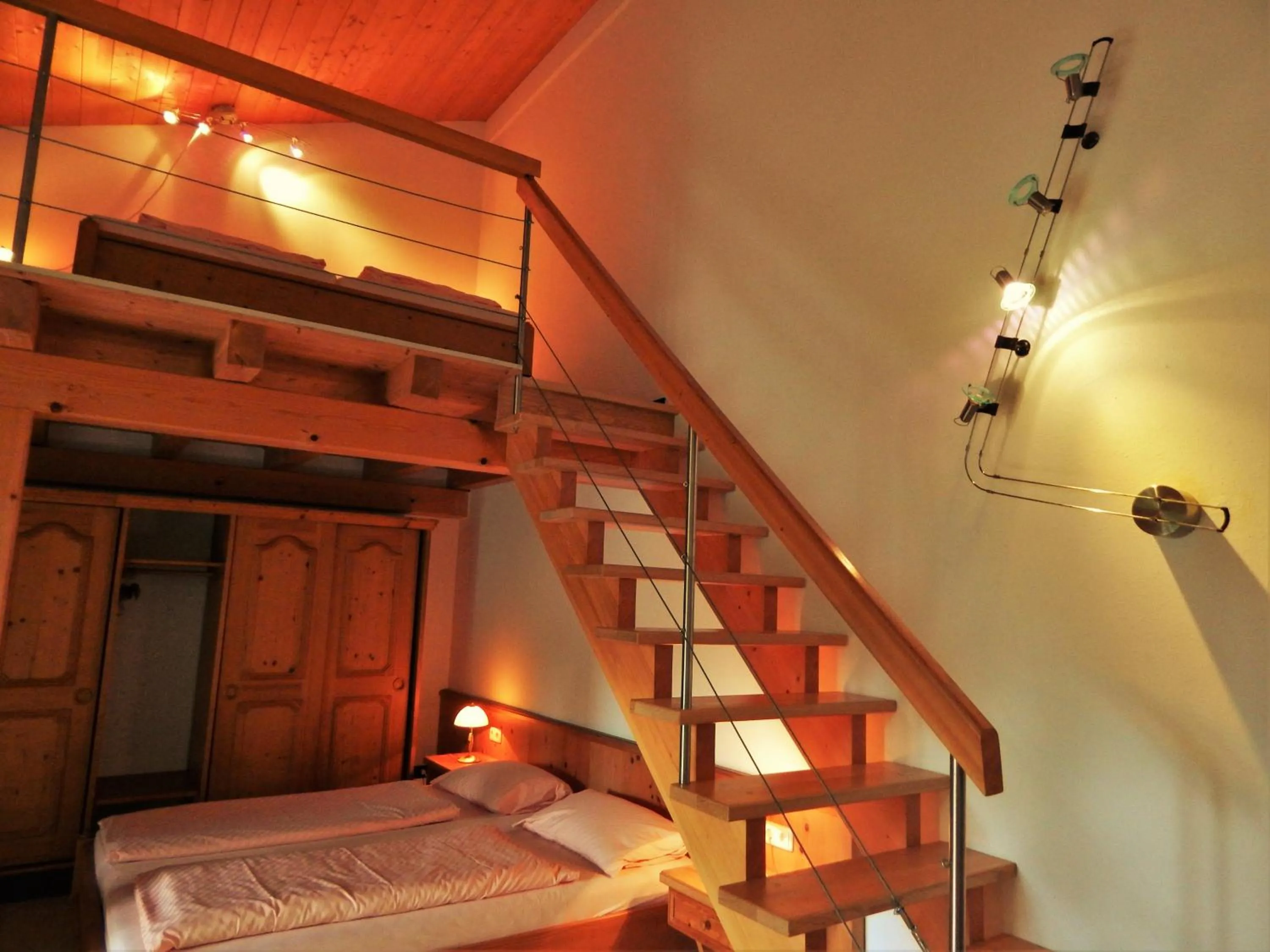 Three levels Penthouse Suite with Balcony and Mountain View in Hotel Königsseer Hof