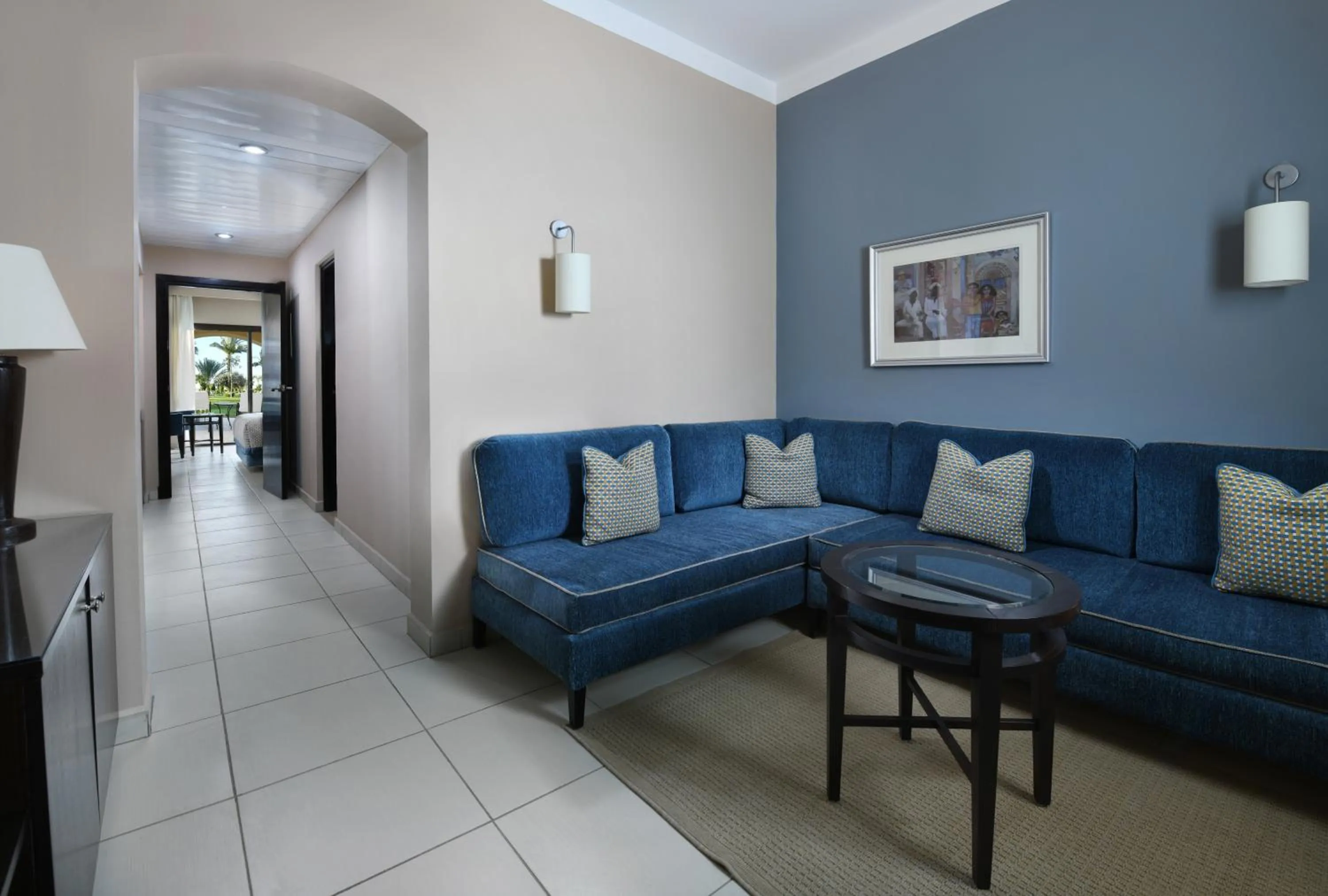  Deluxe Family Room with Garden View in JAZ Aquamarine