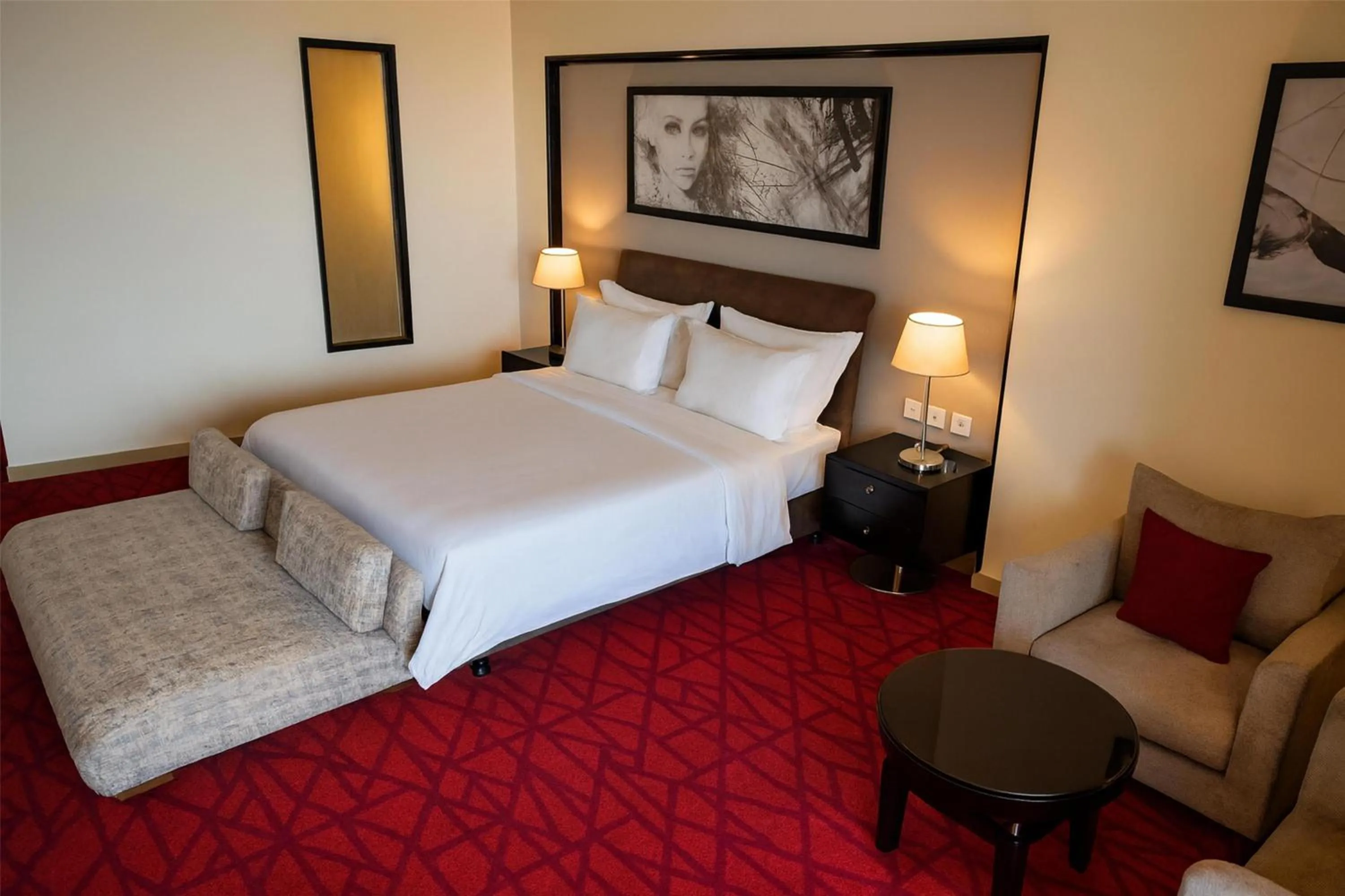 Executive Room with Terrace and Lounge Access in Radisson Blu Hotel & Convention Center, Alexandria