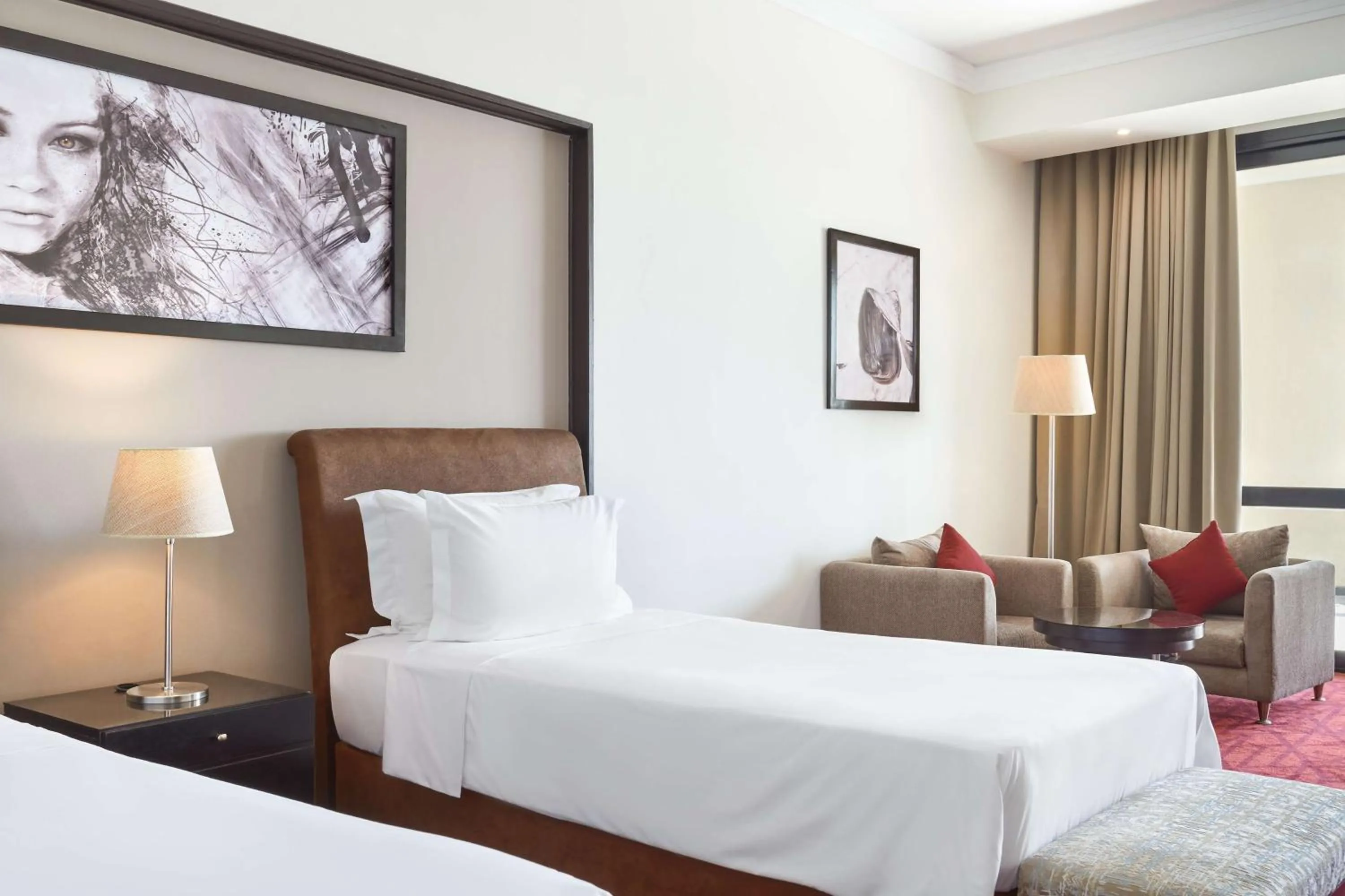 Standard Room with terrace in Radisson Blu Hotel & Convention Center, Alexandria