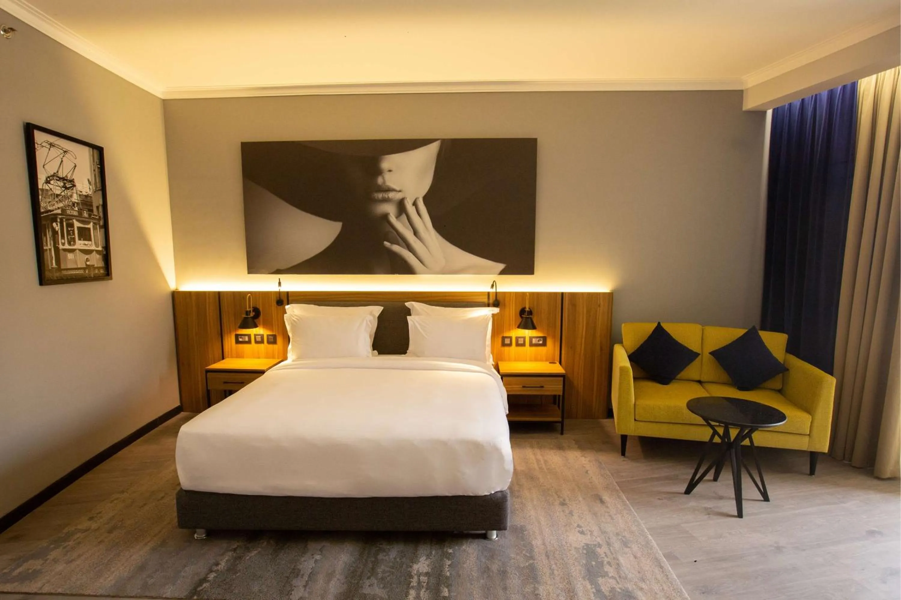 Premium Room with Terrace and Pool View in Radisson Blu Hotel & Convention Center, Alexandria