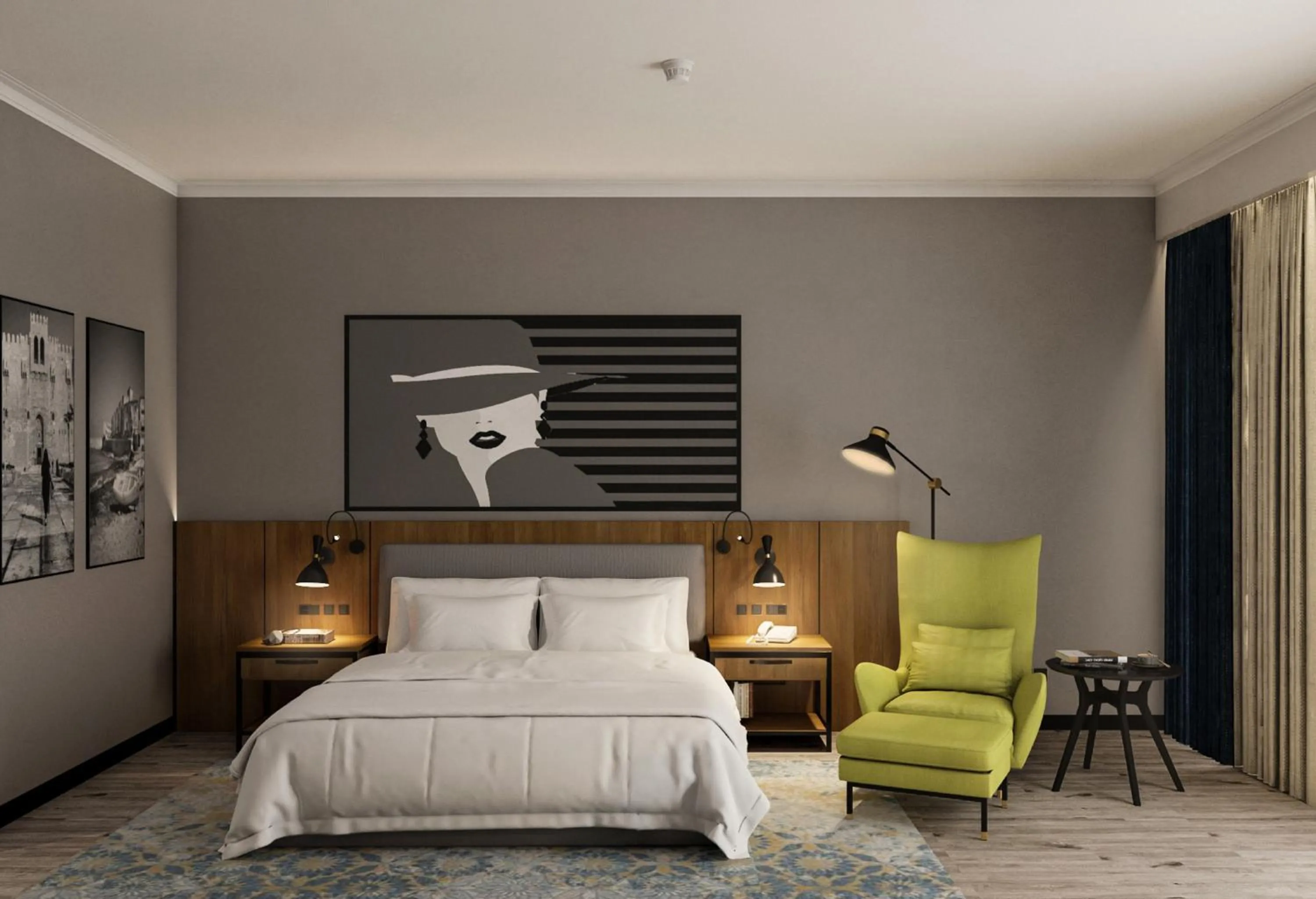 Premium Room with Terrace in Radisson Blu Hotel & Convention Center, Alexandria