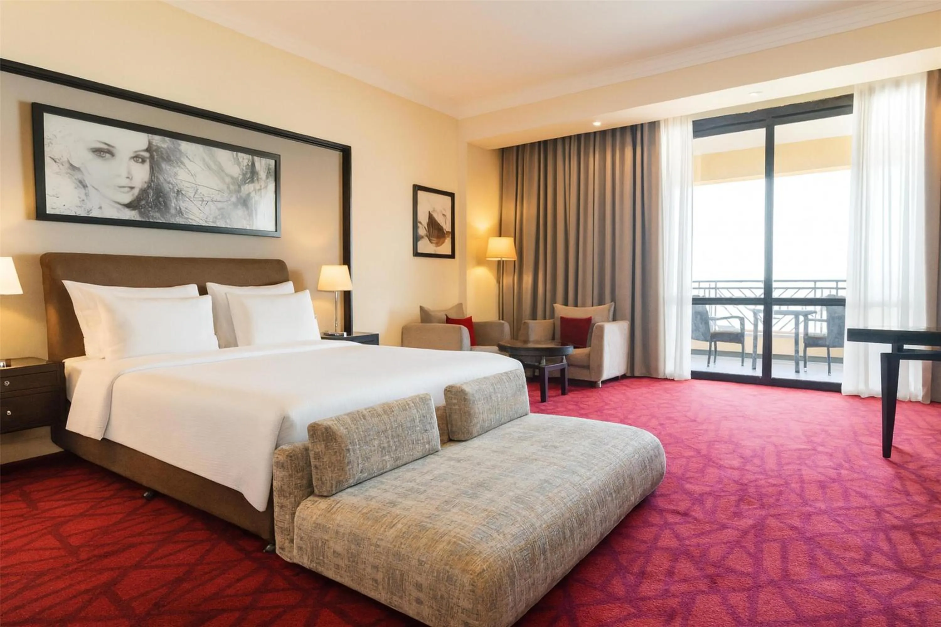 Standard Room with terrace in Radisson Blu Hotel & Convention Center, Alexandria