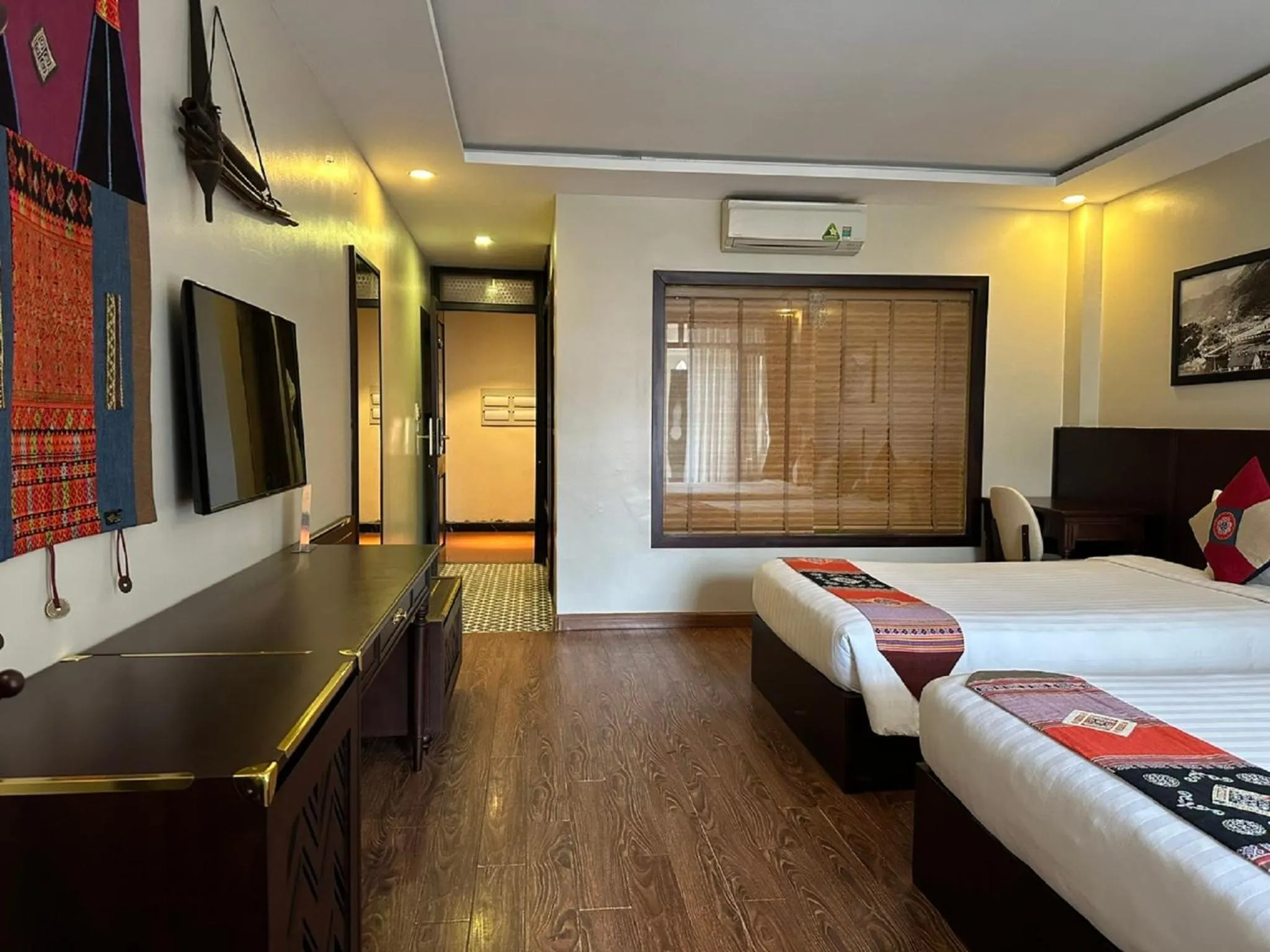 Family Room with Balcony in Sapa Centre Hotel