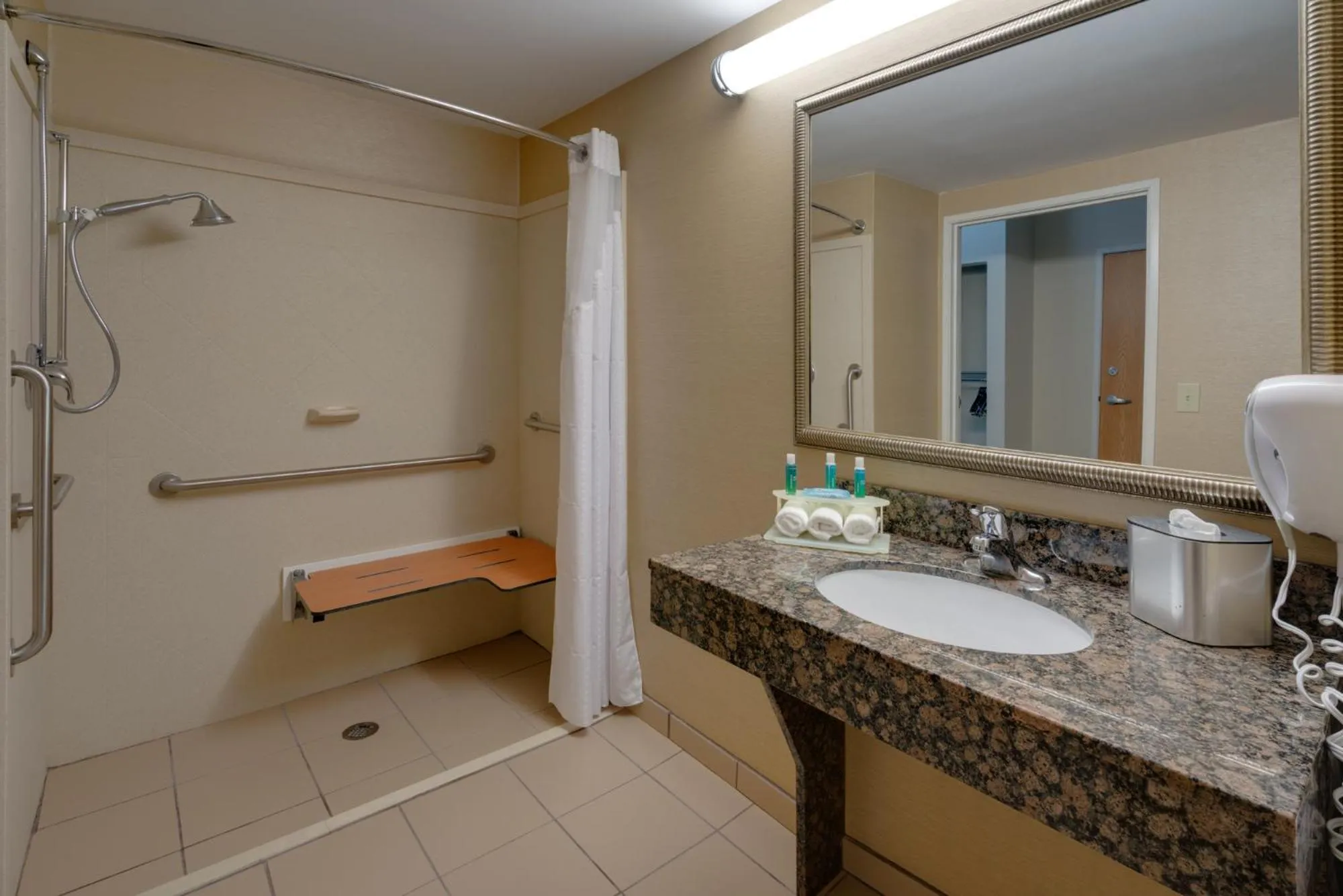 King Room with Roll-In Shower - Disability Access in Holiday Inn Express Charles Town by IHG
