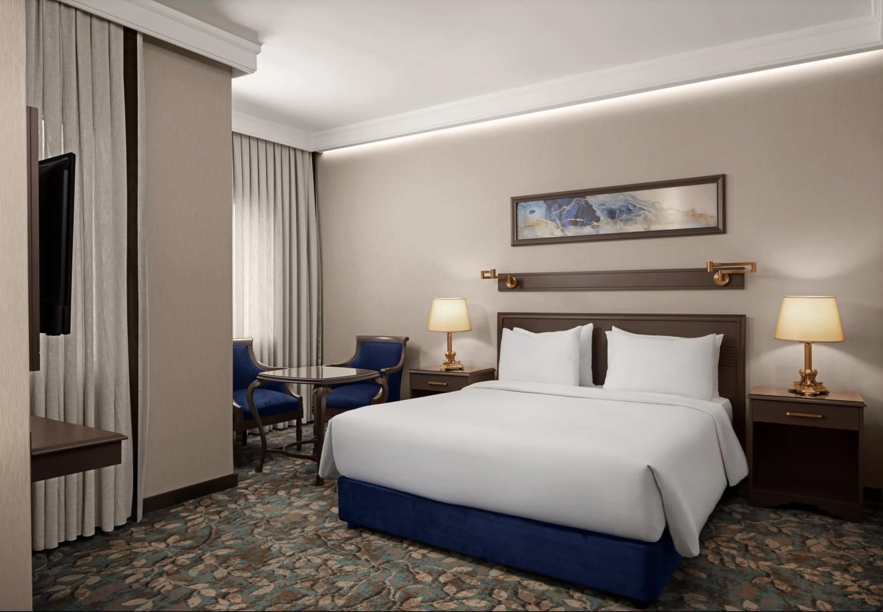 Executive Corner Suite with Lounge Access in Grand Cevahir Hotel Convention Center