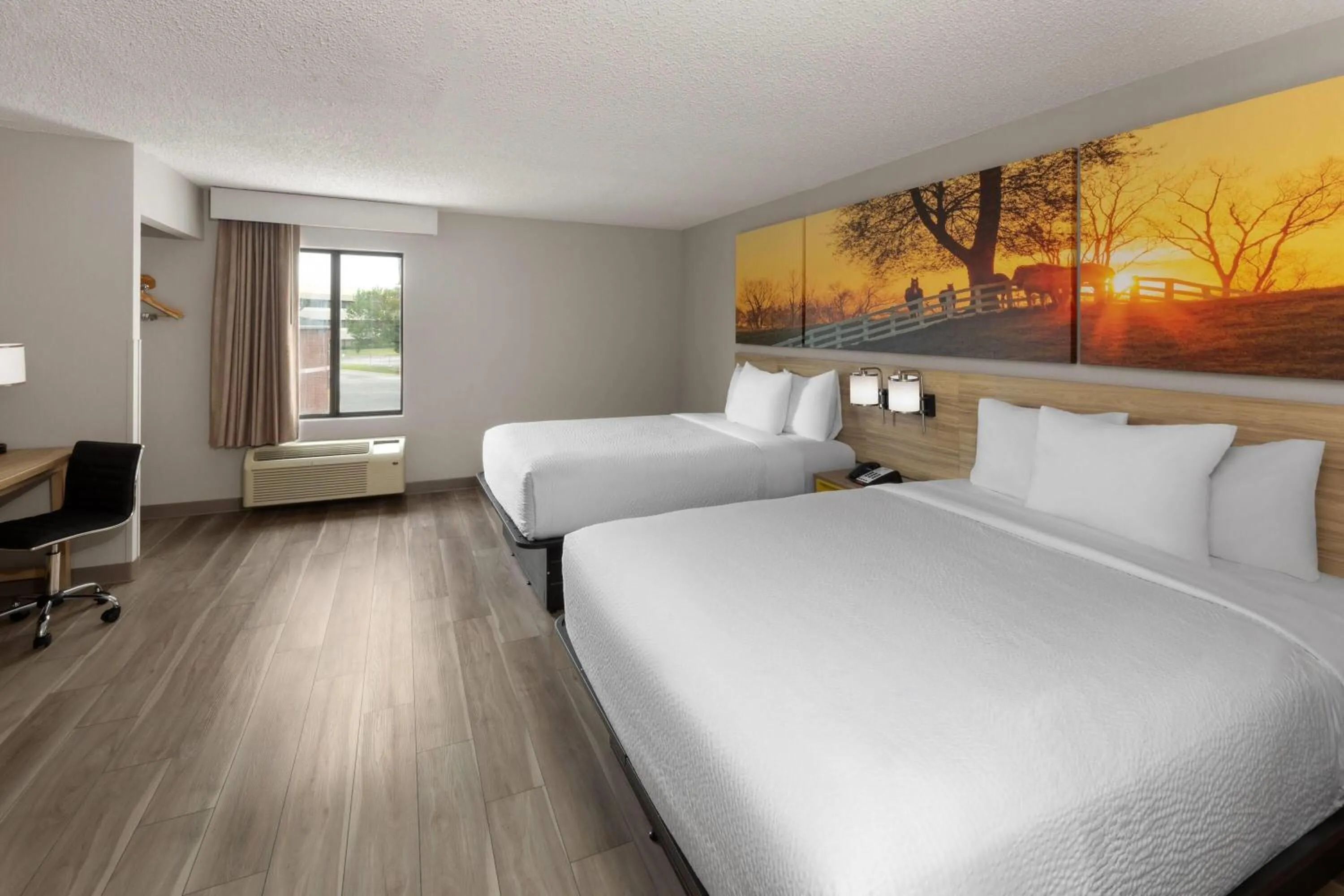Queen Room with Two Queen Beds - Non-Smoking in Days Inn by Wyndham Tulsa Central