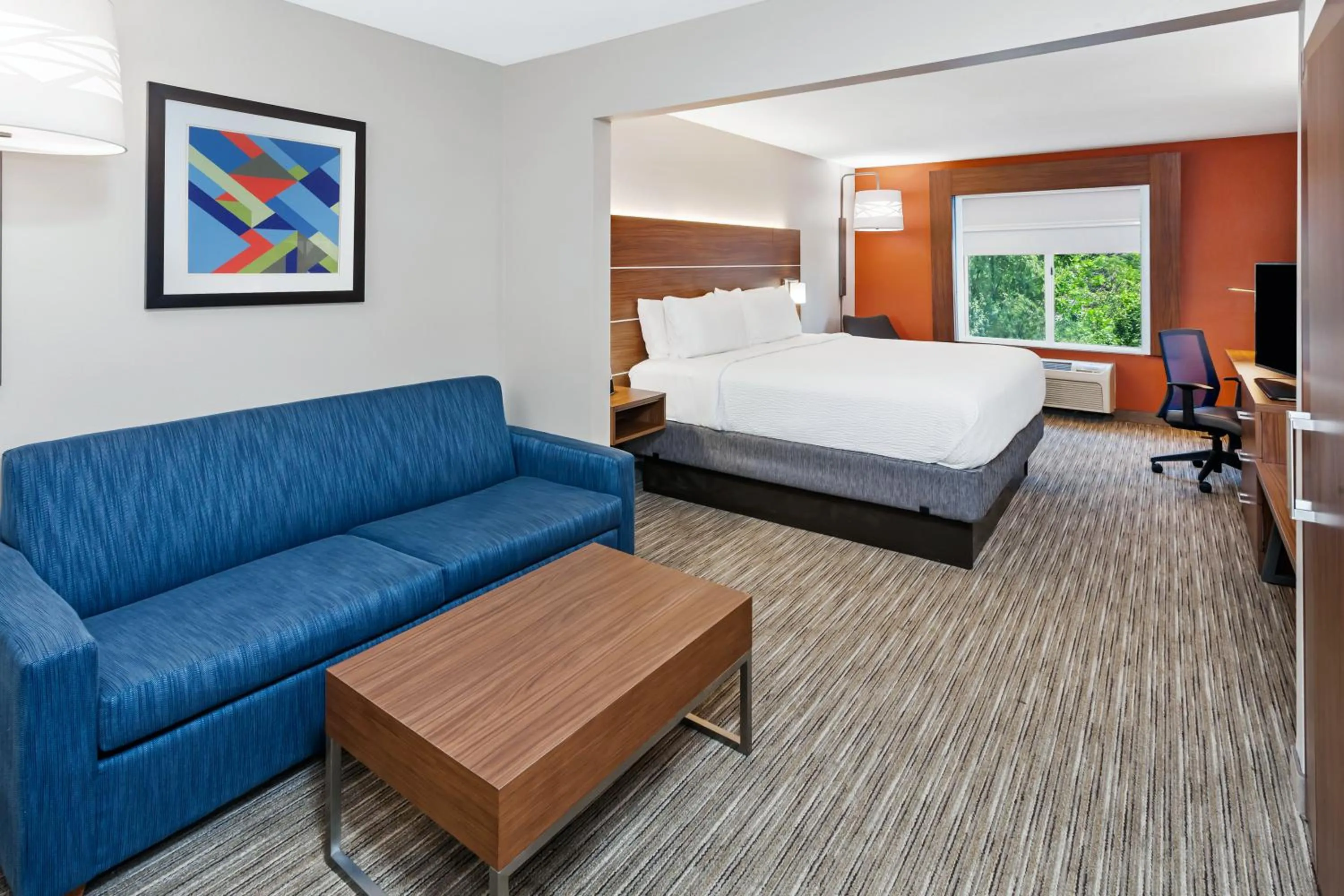 King Suite in Holiday Inn Express Hotel & Suites Chicago South Lansing by IHG