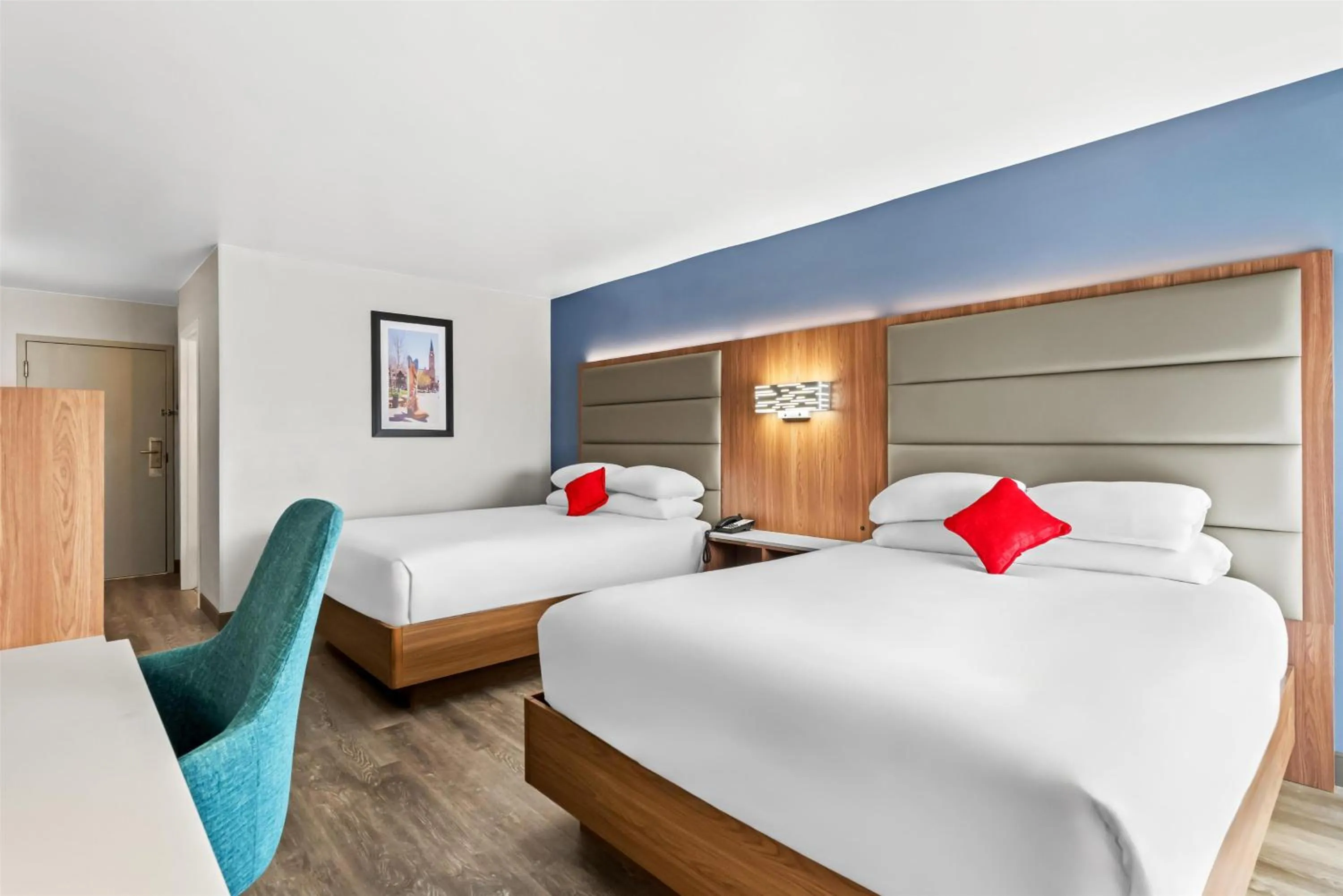 Deluxe Two Queen Beds Pet Friendly in Red Lion Hotel Cheyenne