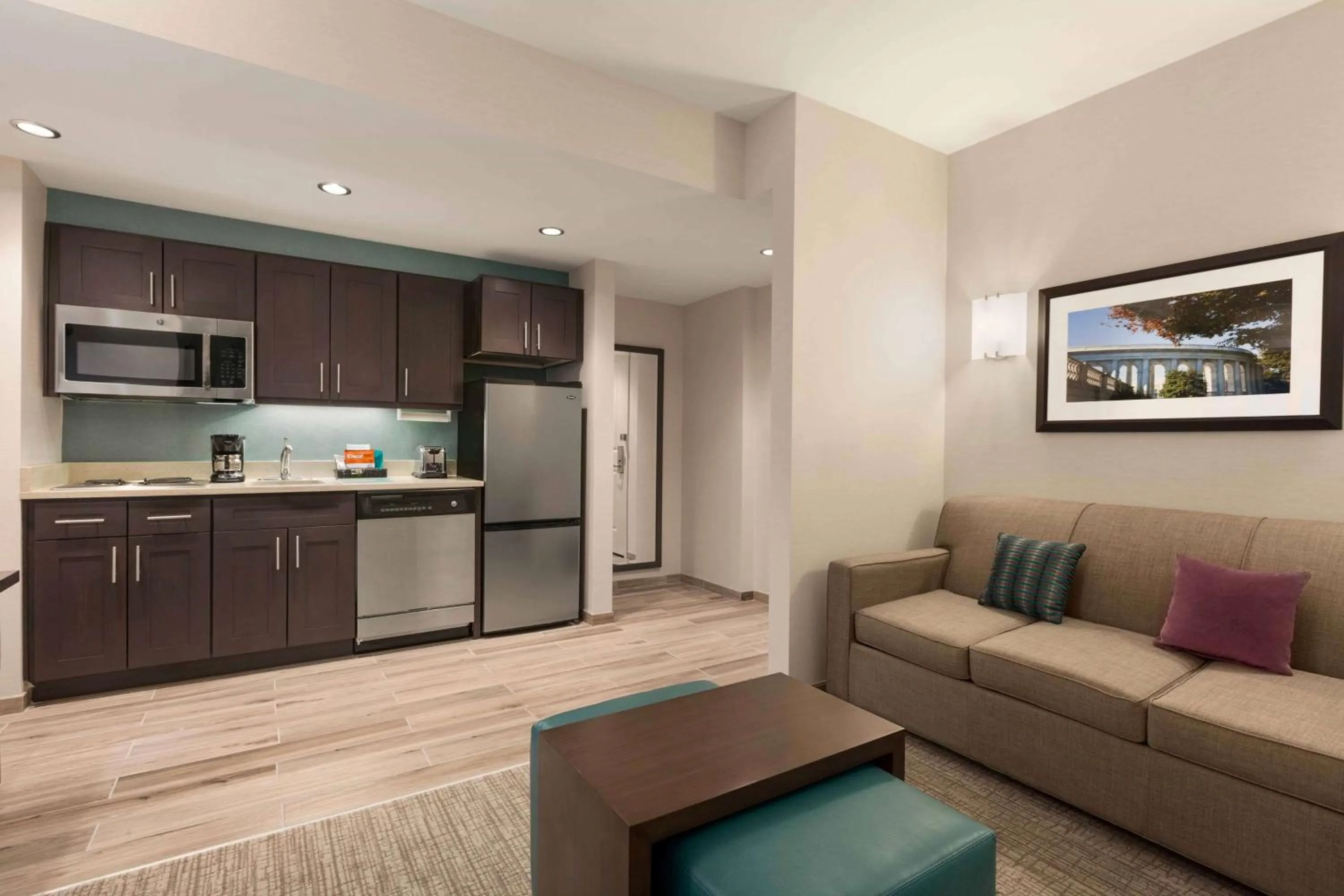 Suite with Two Double Beds - Hearing Access/Non-Smoking in Homewood Suites by Hilton Washington DC Convention Center