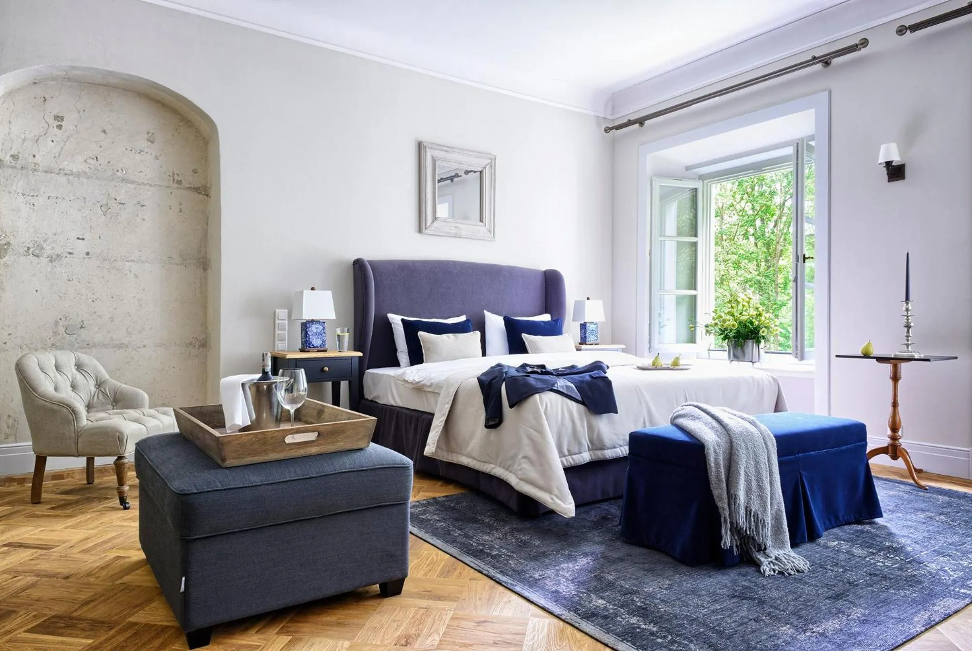 Superior Double Room with Bath in Zamek Janów Podlaski