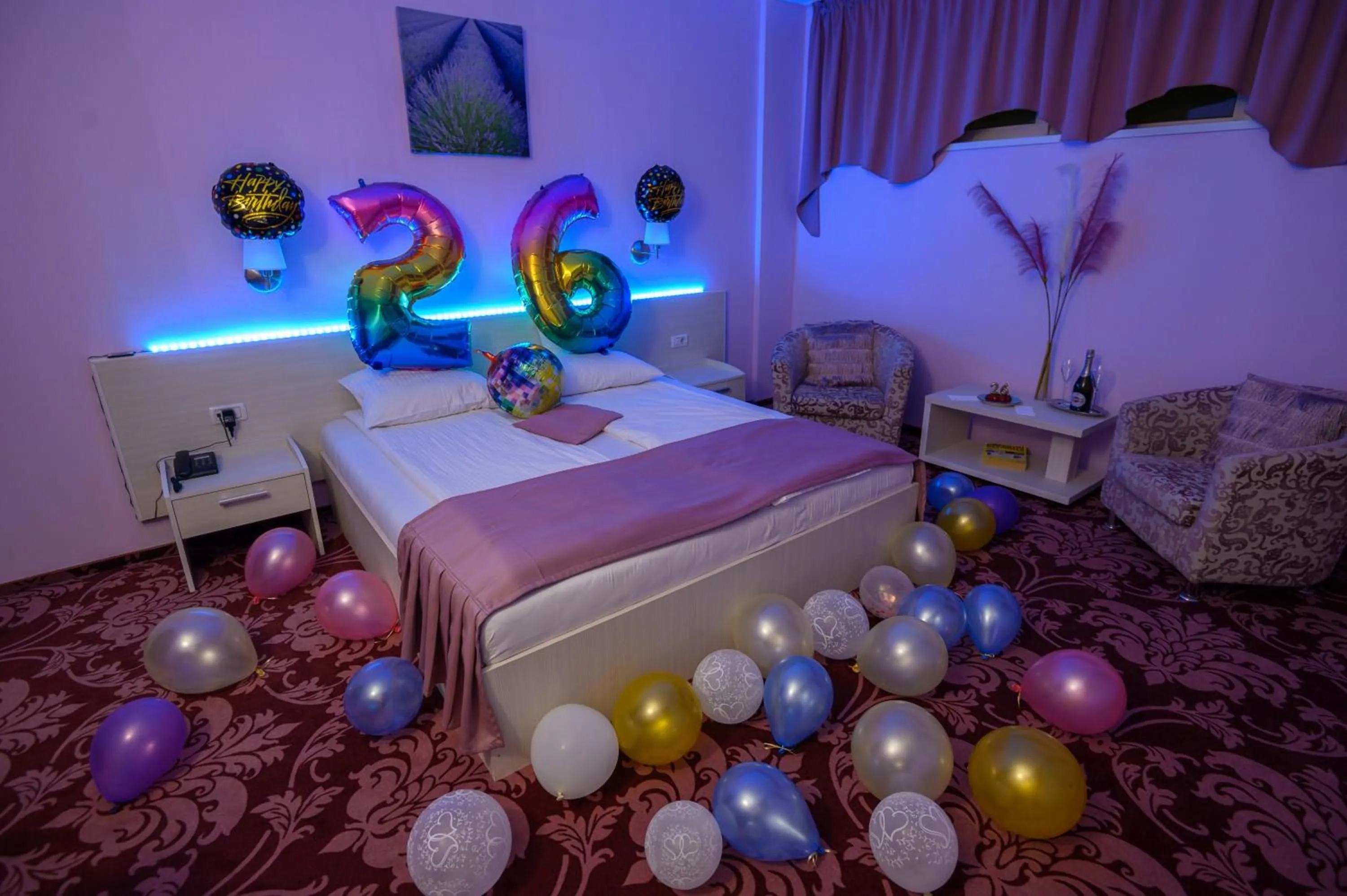 Superior Double Room with Spa Access - Anniversary Decoration in Hotel Nevis Wellness & SPA