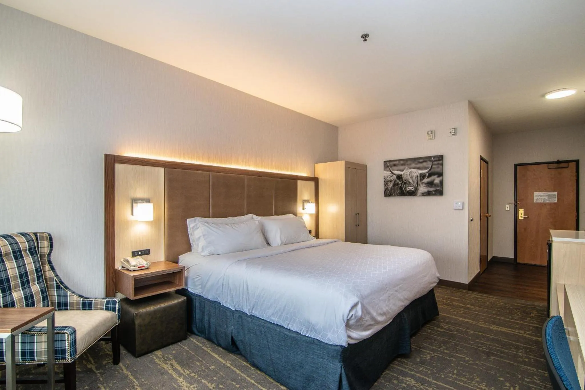Standard King Room with Walk-In Shower in Holiday Inn Express Hotel & Suites Kalispell by IHG