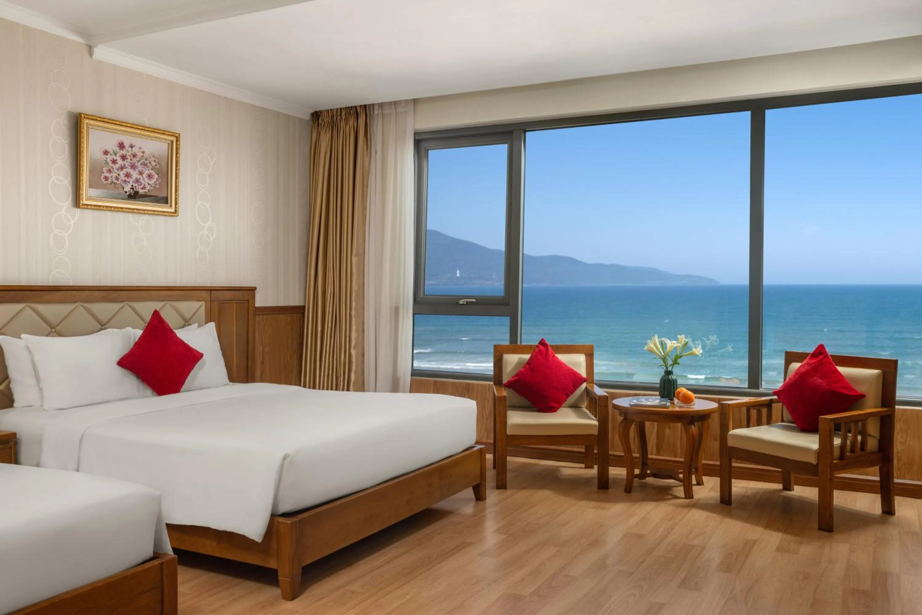 Family Suite with Sea View in Serene Beach Hotel Danang