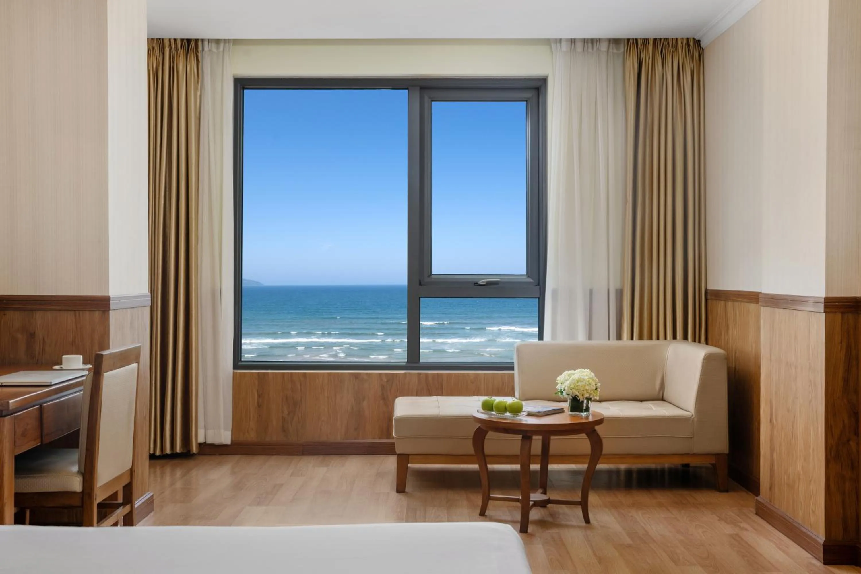 Premier Double Room with Sea View in Serene Beach Hotel Danang