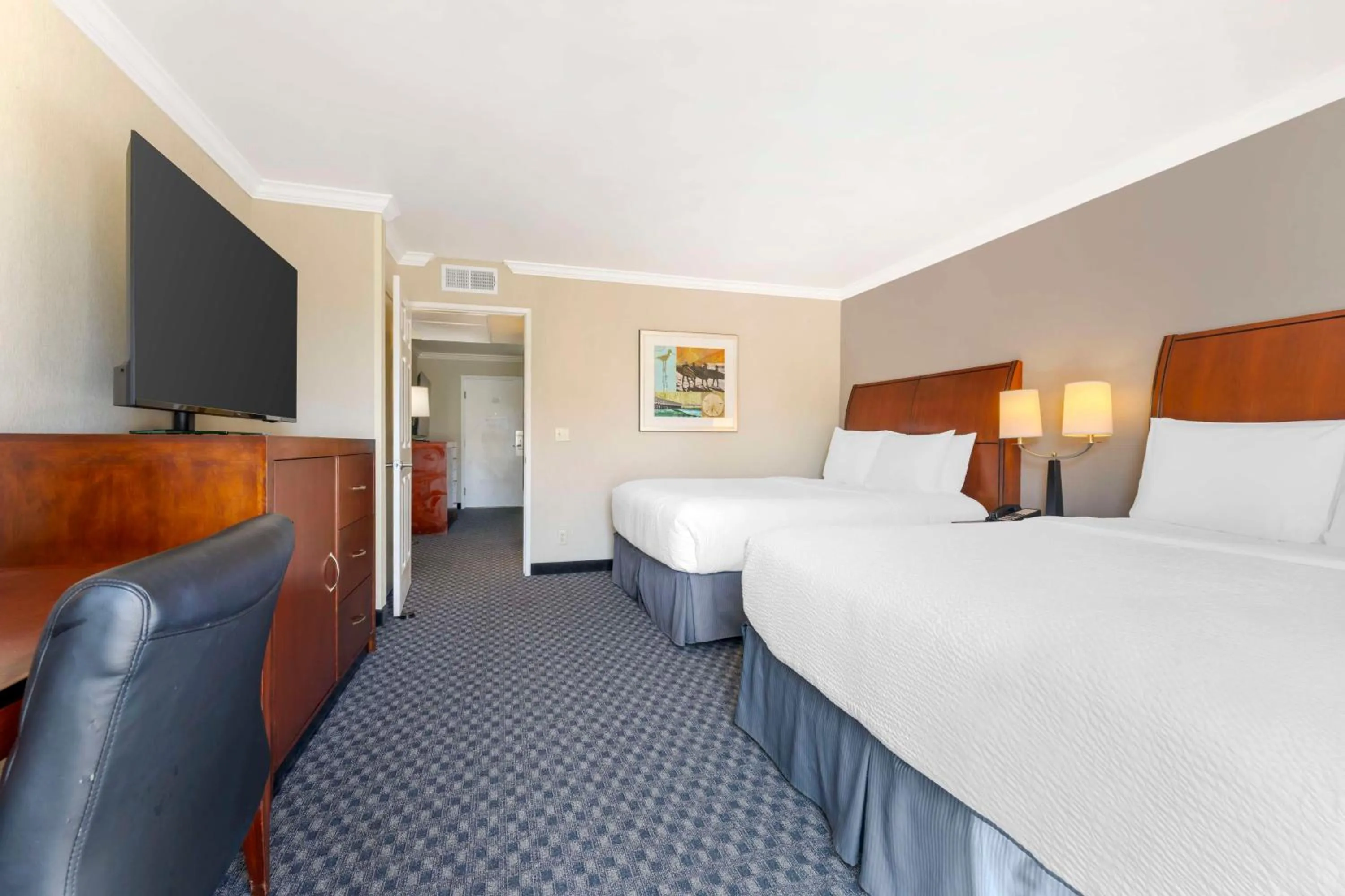 Two Room Queen Suite with Sofa Bed and Balcony in Best Western Plus Marina Shores Hotel