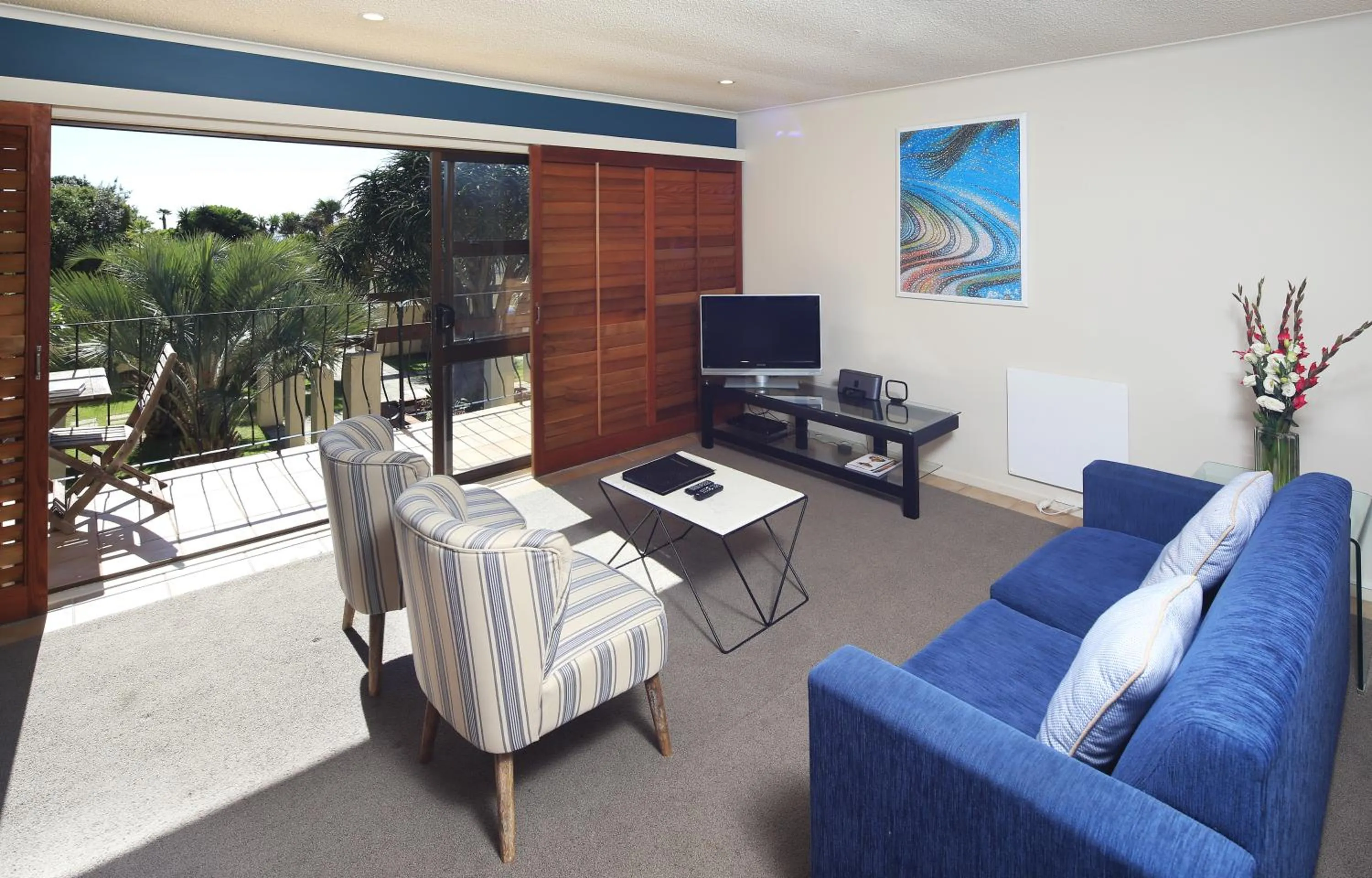 Apartment with Garden View in Onetangi Beach Apartments