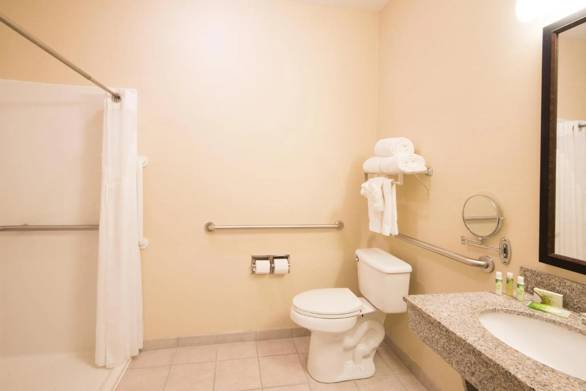 King Room - Disability Access Roll in Shower in Holiday Inn Express & Suites - Sharon-Hermitage by IHG