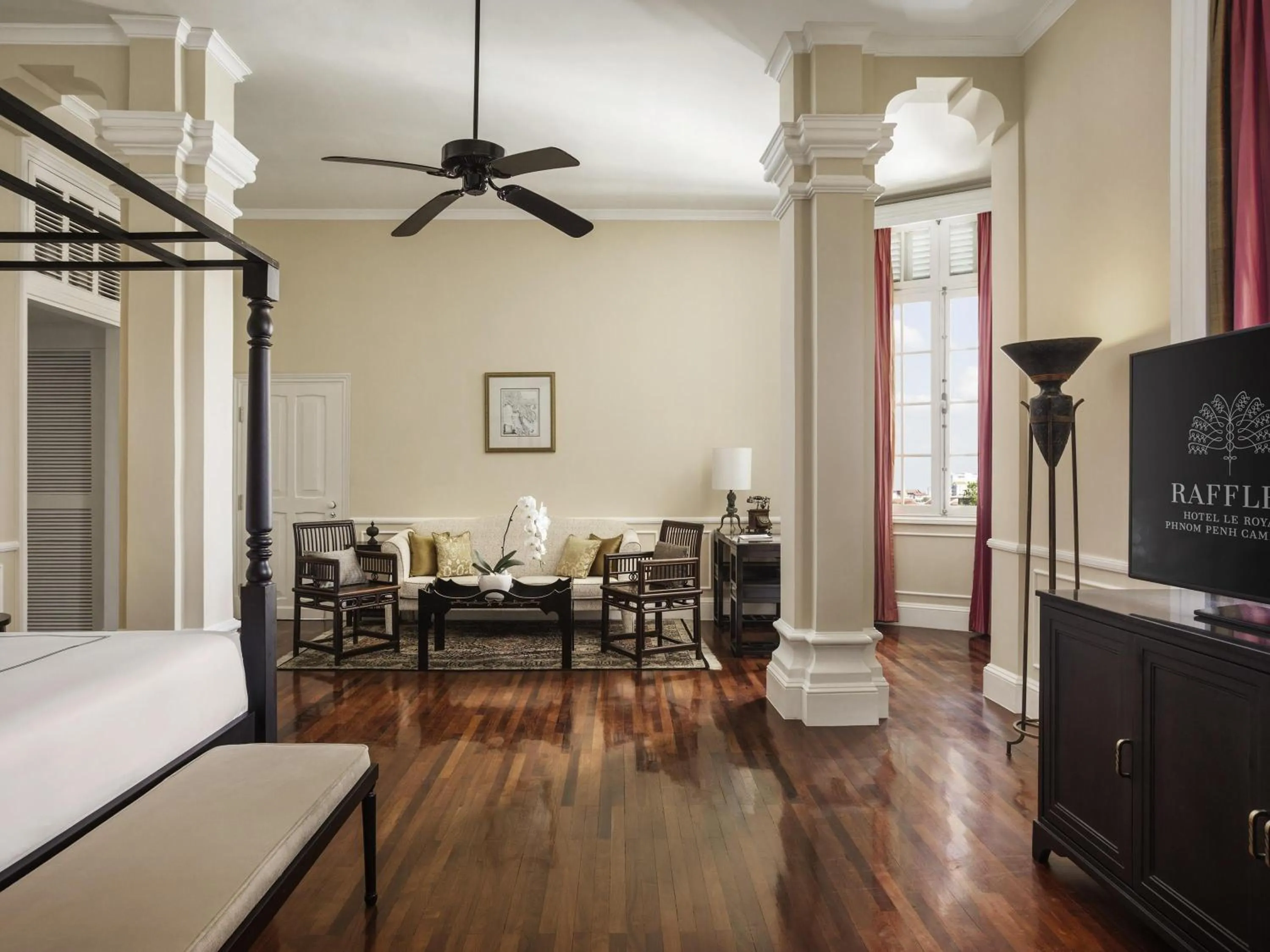 Le Royal Suite in Raffles Hotel Le Royal