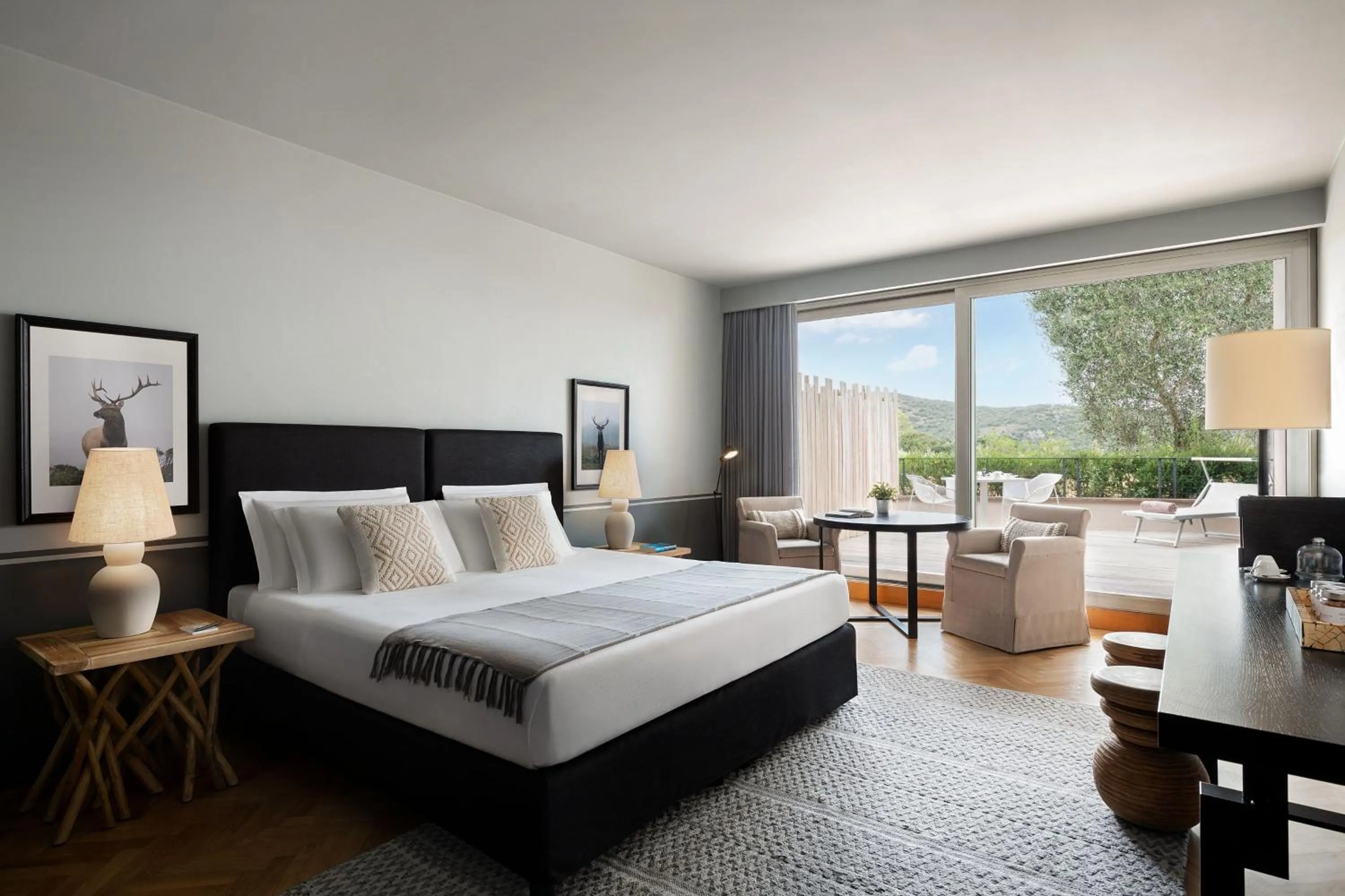 Junior Twin Suite with Balcony and Garden View in Argentario Golf & Wellness Resort, Autograph Collection
