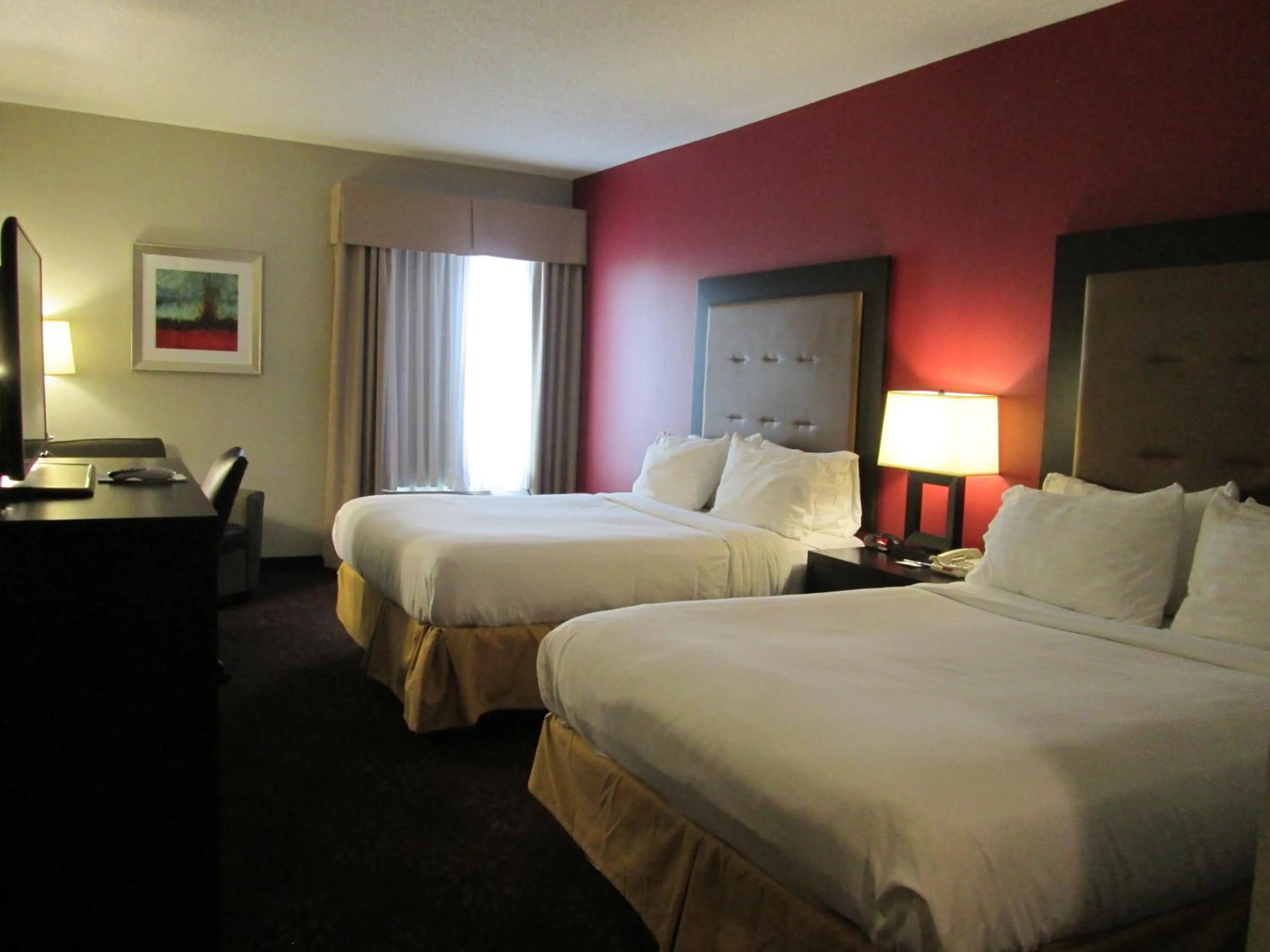Standard Queen Room with Two Queen Beds and Extra Floor Space in Holiday Inn Express Cloverdale - Greencastle by IHG