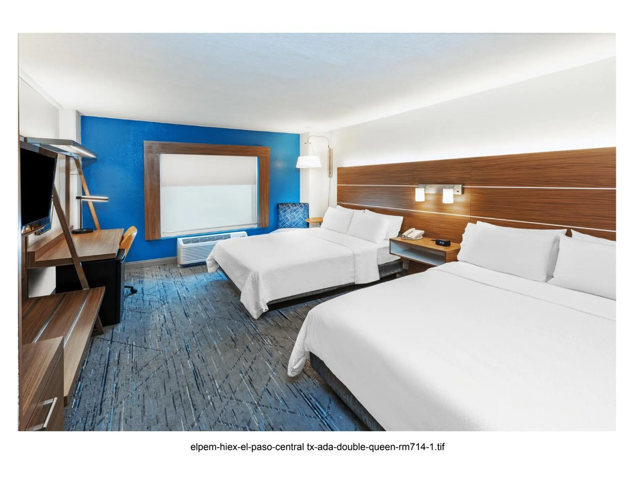 Standard Room with Two Queen Beds in Holiday Inn Express El Paso-Central by IHG