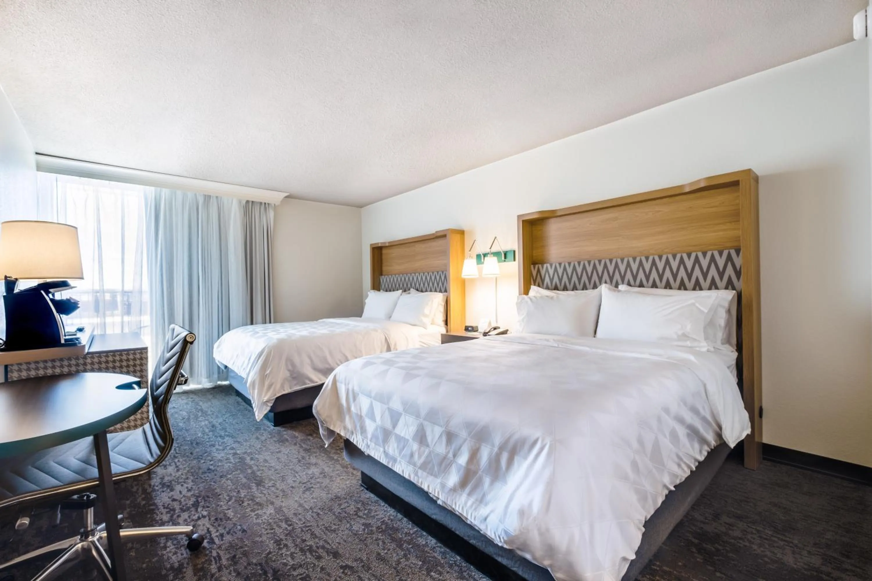 Standard Room with Two Queen Beds - Communications Accessible Tub in Holiday Inn Grand Haven-Spring Lake by IHG