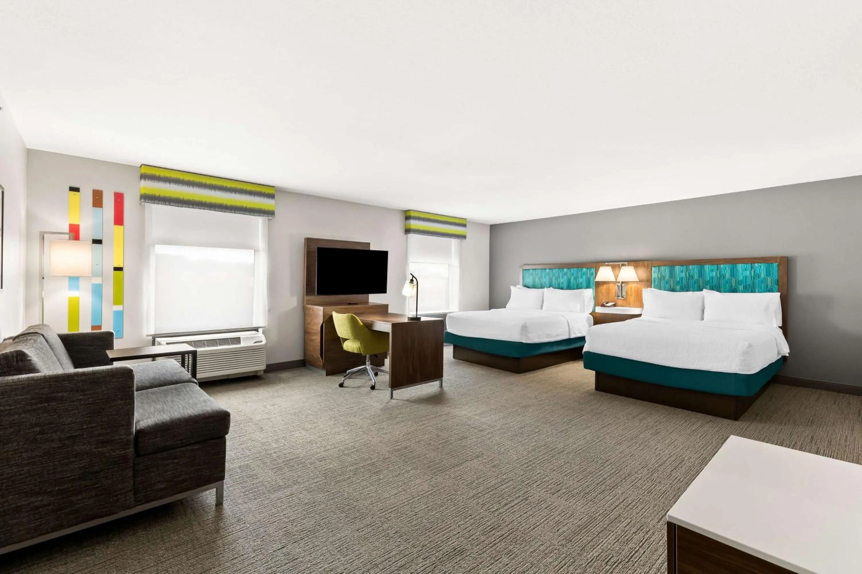 Queen Studio Suite with Two Queen Beds - Non-Smoking in Hampton Inn & Suites Canton