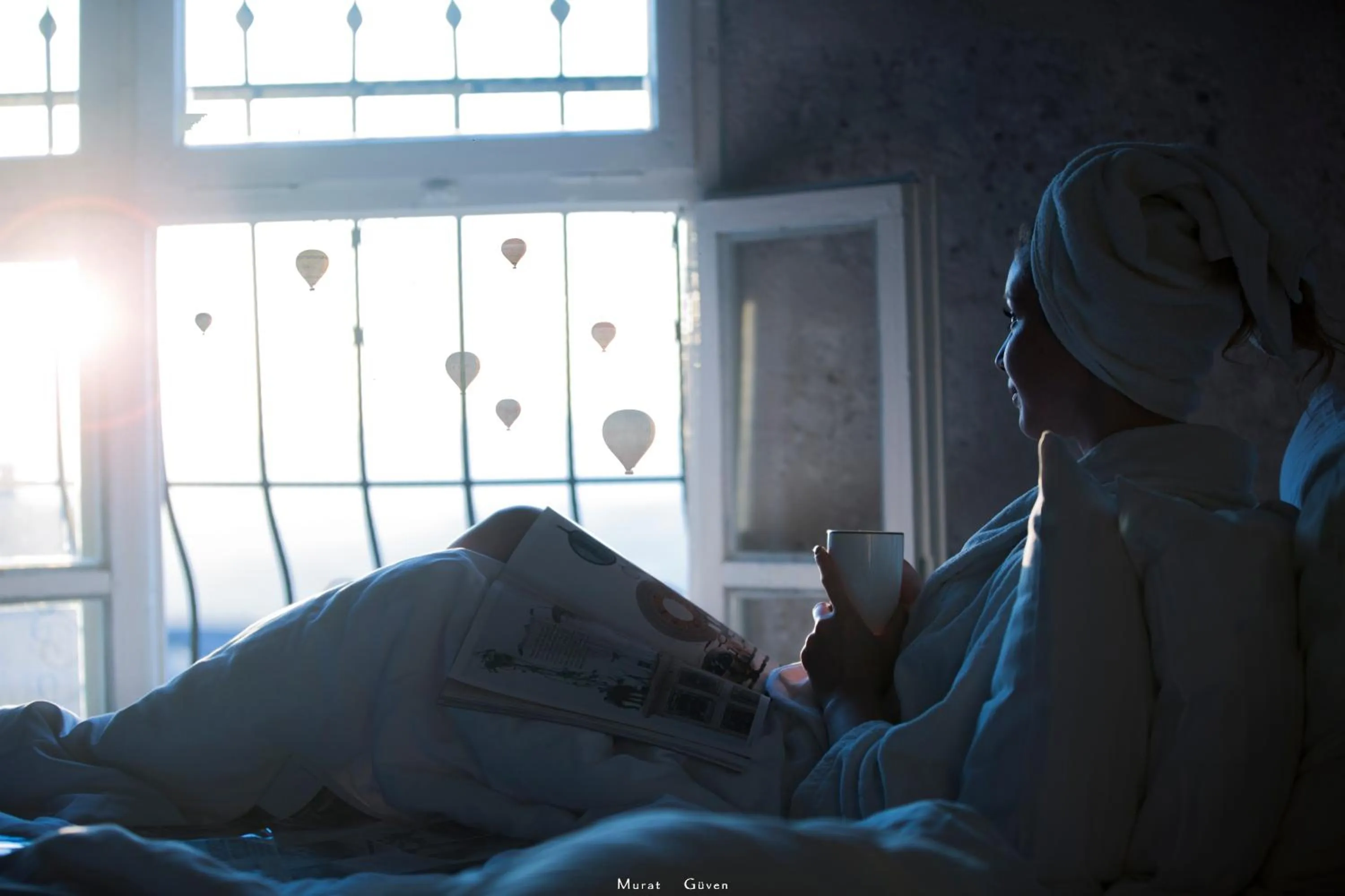 Executive Stone Suite With Fireplace and Valley View in Wish Cappadocia