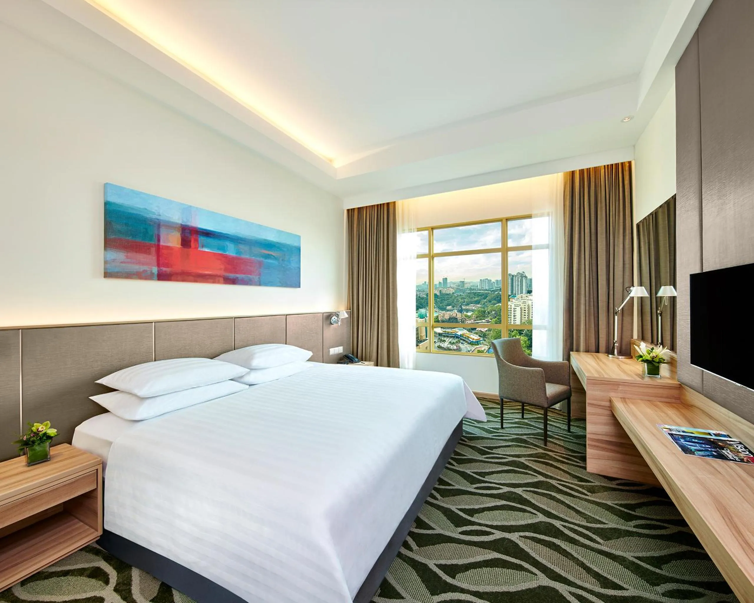 Staycation Room Deluxe Plus Double or Twin in Sunway Lagoon Hotel , formerly Sunway Clio Hotel