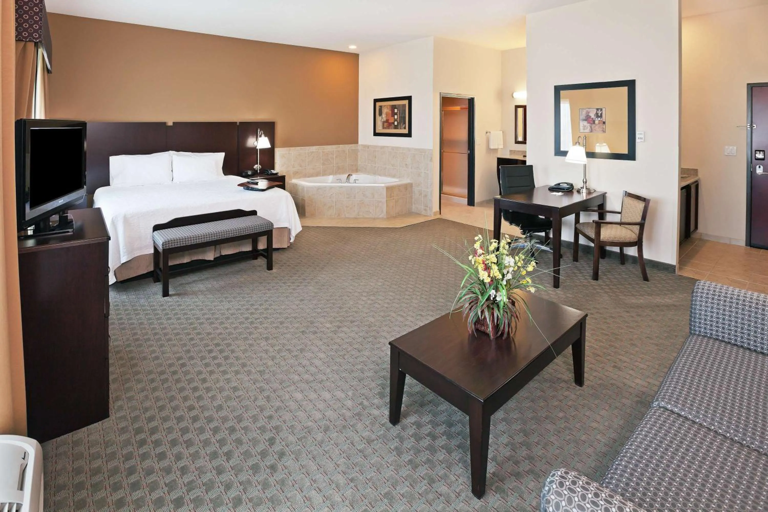 King Studio Suite with Whirlpool - Non-Smoking in Hampton Inn & Suites Dumas