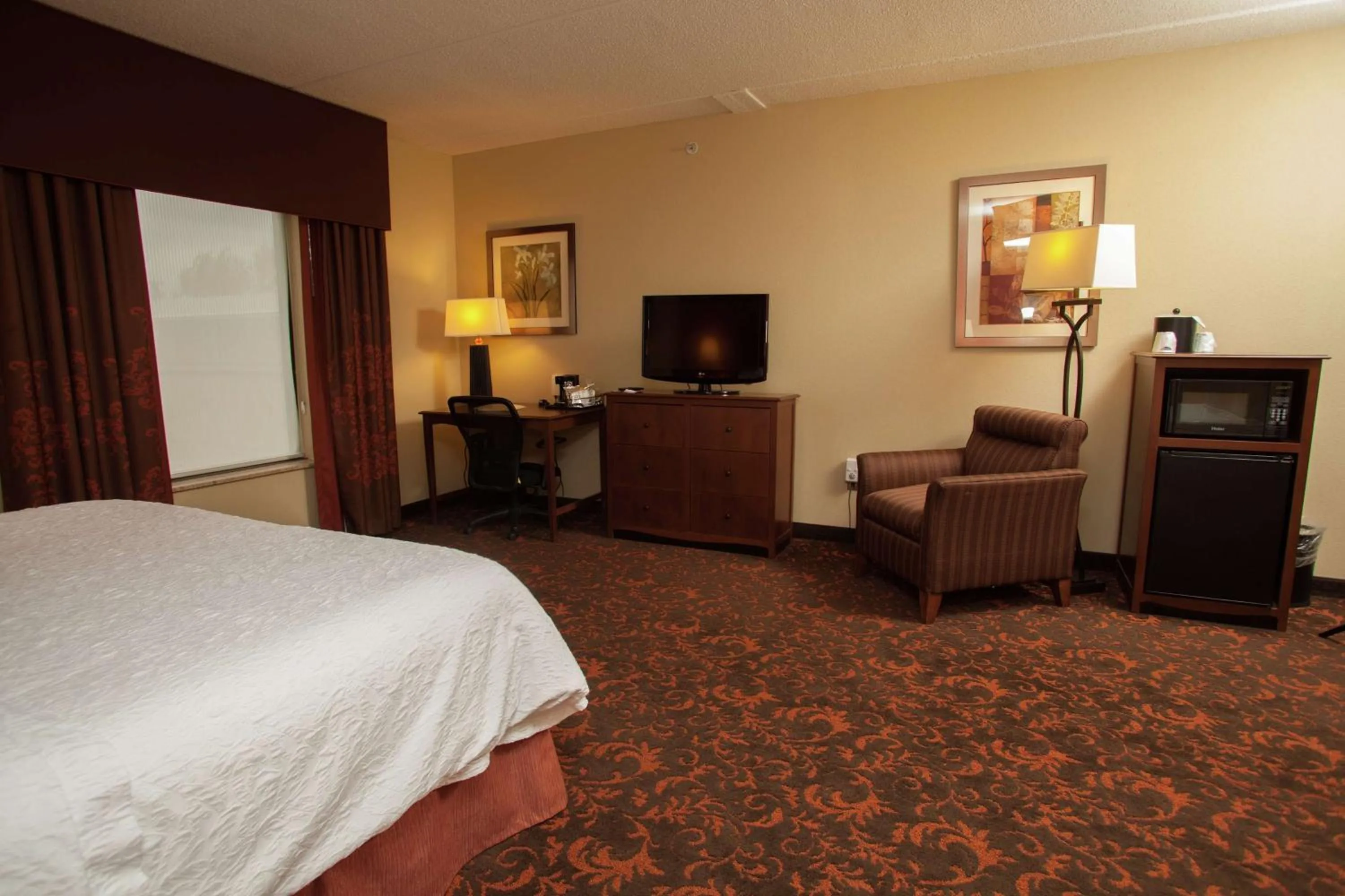 King Room with Whirlpool - Non-Smoking in Hampton Inn Elmira/Horseheads