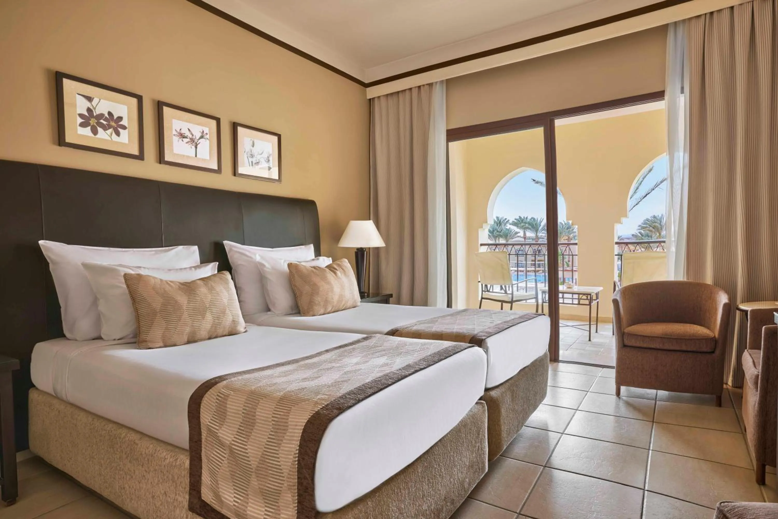 Superior Family, Queen or Twin Bed, Sea View - Jaz Lamaya in JAZ Lamaya Resort