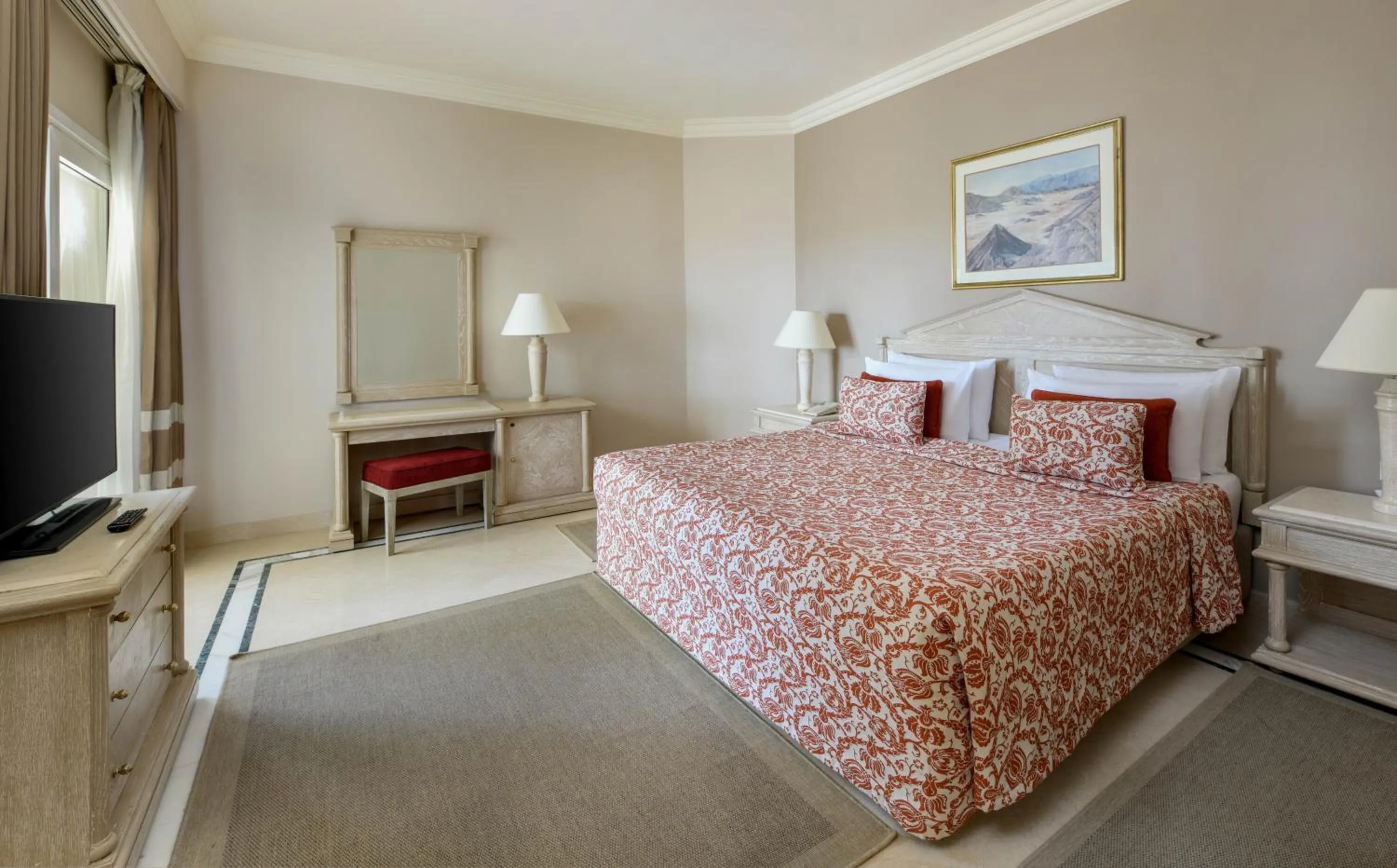 Junior Suite Queen Bed Sea View in Iberotel Palace - Adults Friendly 16 Years Plus