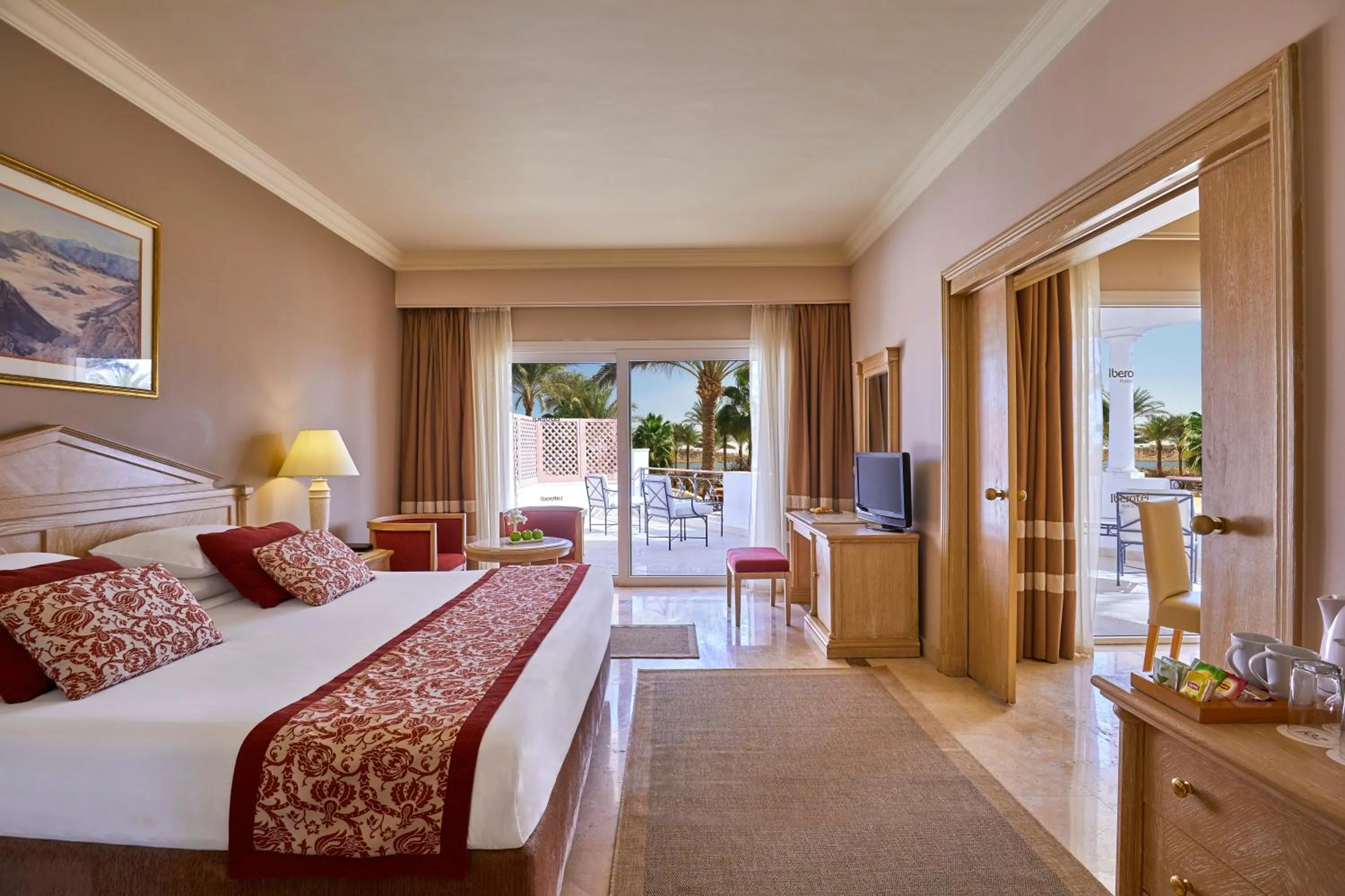 Executive Suite Queen or Twin Bed Sea View in Iberotel Palace - Adults Friendly 16 Years Plus
