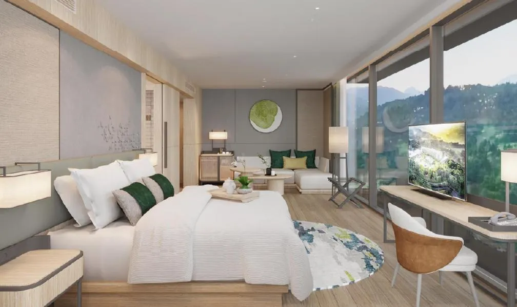 Executive Suite - 1 King Bed - 58 Sqm - Garden View - Balcony in Royal Tulip Gunung Geulis Resort and Golf