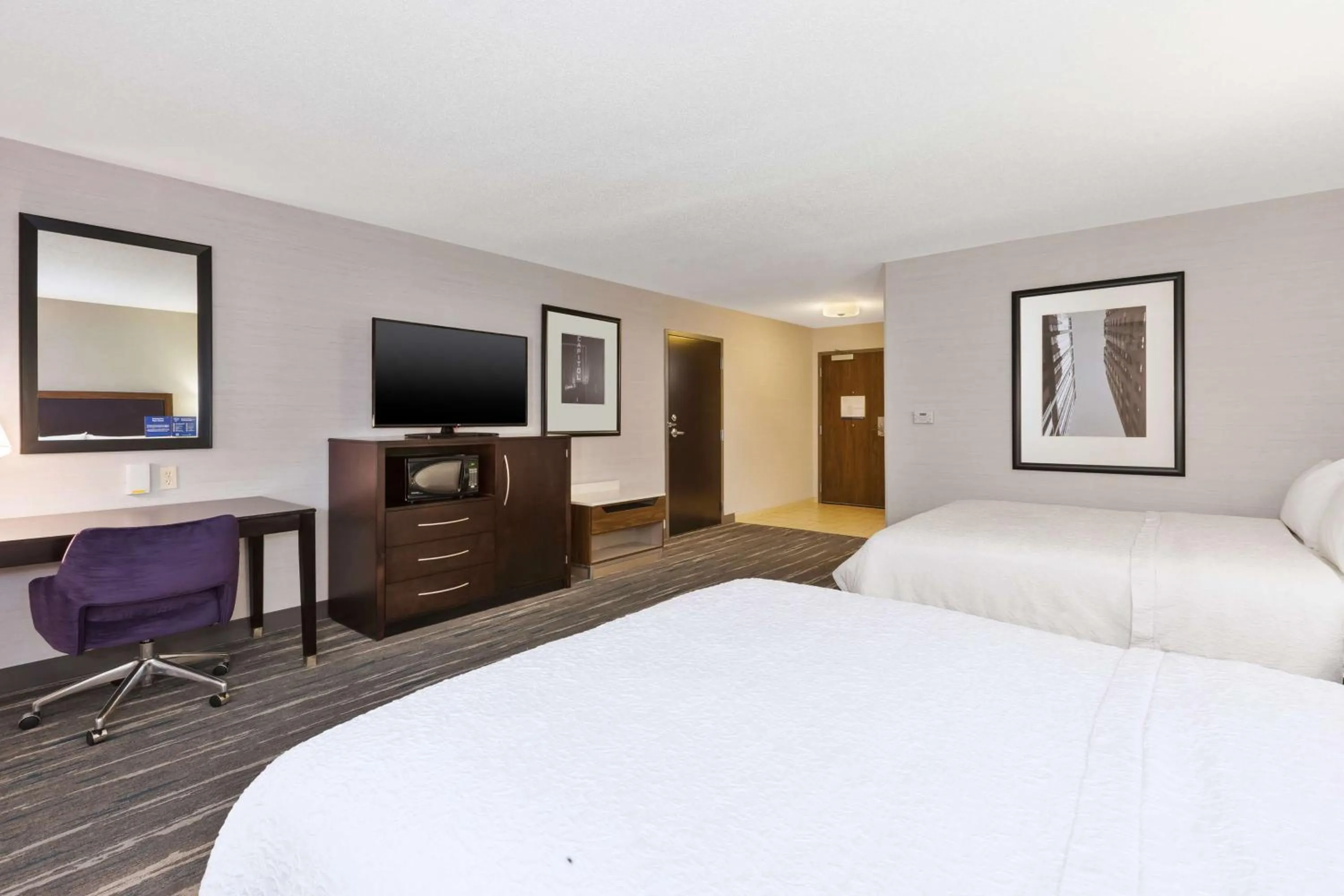 Room with Two Queen Beds - Non-Smoking in Hampton Inn and Suites Flint/Grand Blanc